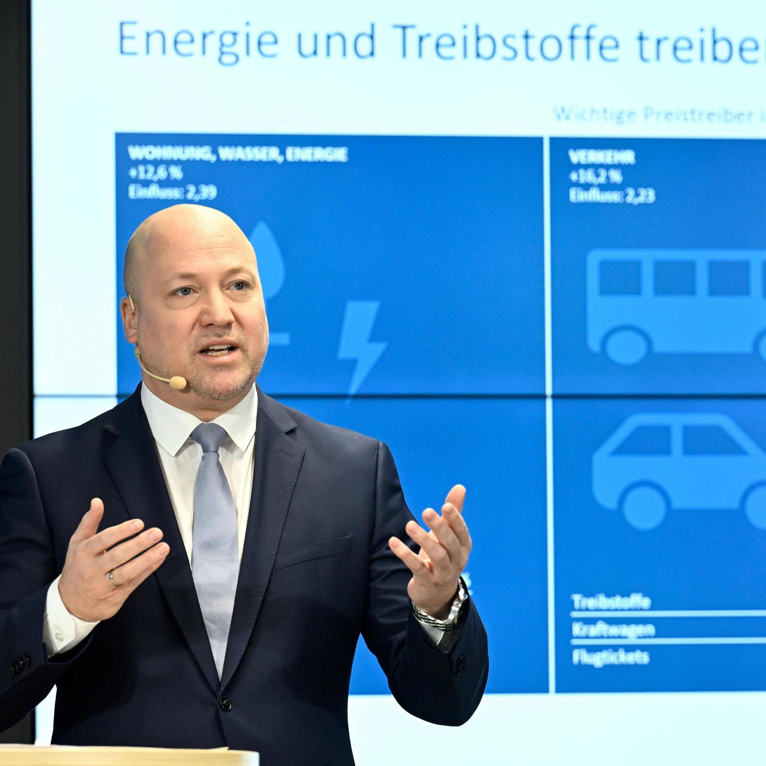 Inflation im Jahr 2022 auf 8,6 Prozent gestiegen