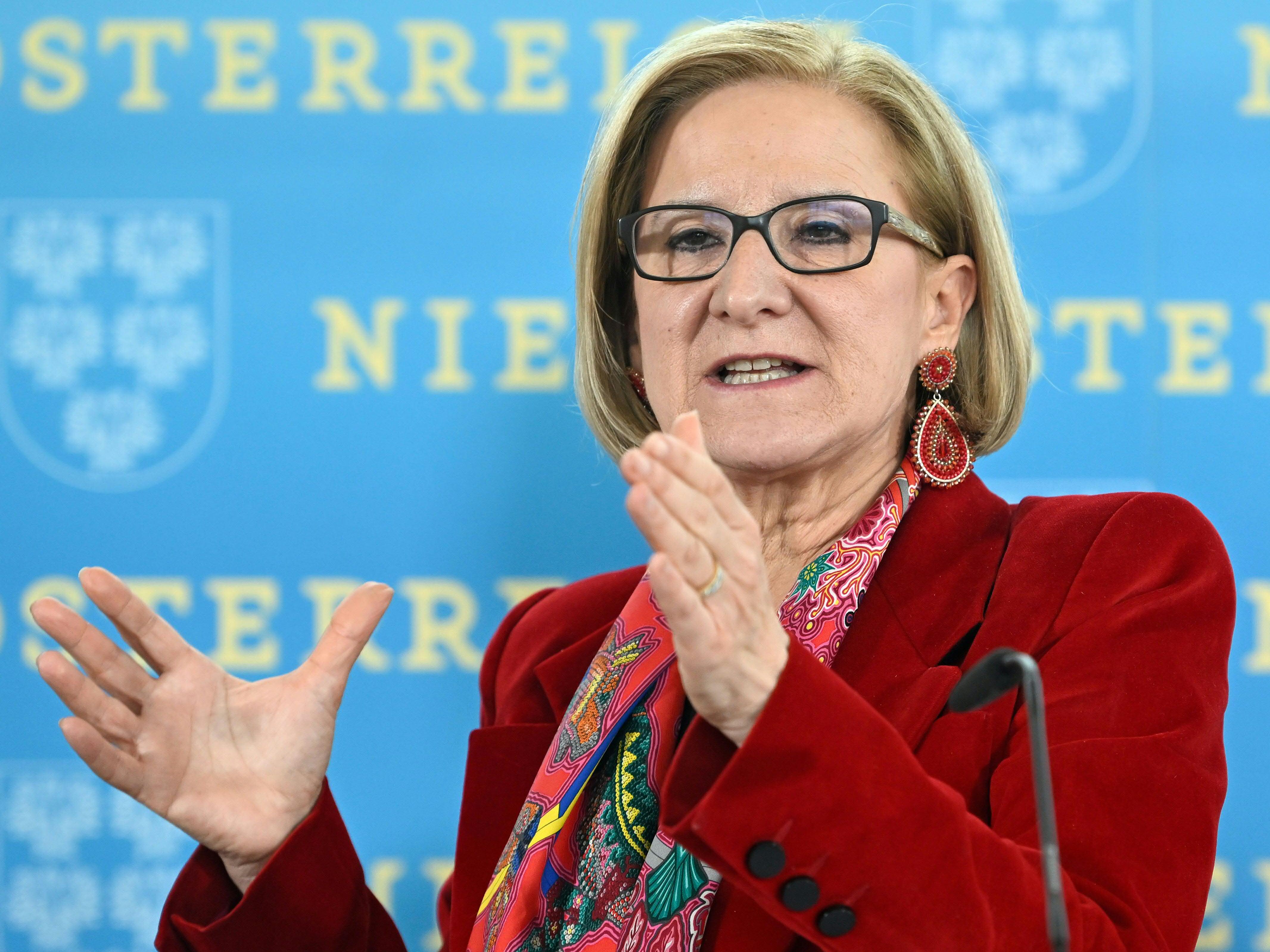 ÖVP-Landeshauptfrau Mikl-Leitner bei Medienpräsenz im Jänner deutlich vorne. ÖVP-Landeshauptfrau Mikl-Leitner bei Medienpräsenz im Jänner deutlich vorne.