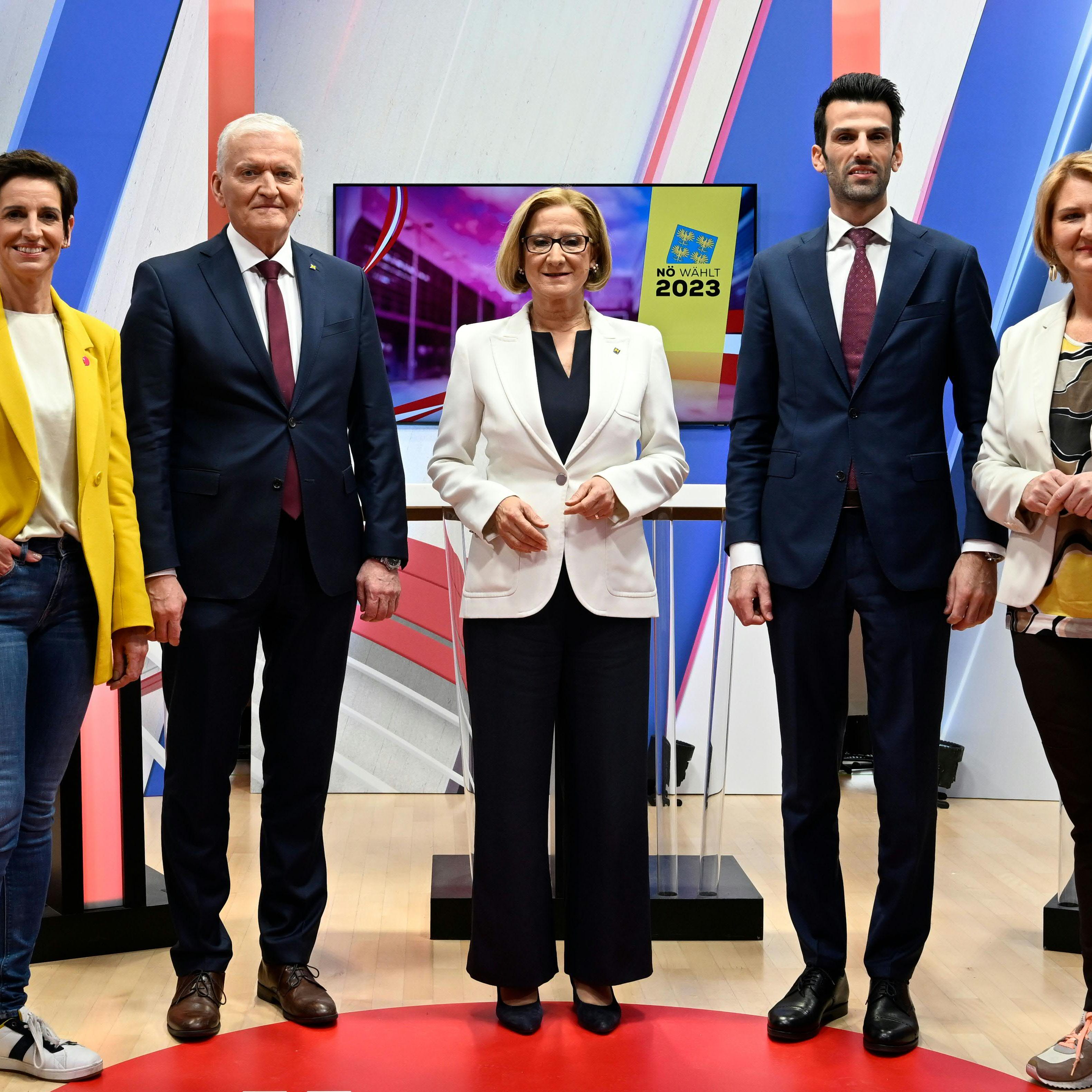 LIVE von der Landtagswahl in NÖ: Wahltag, Hochrechnung und Ergebnis.