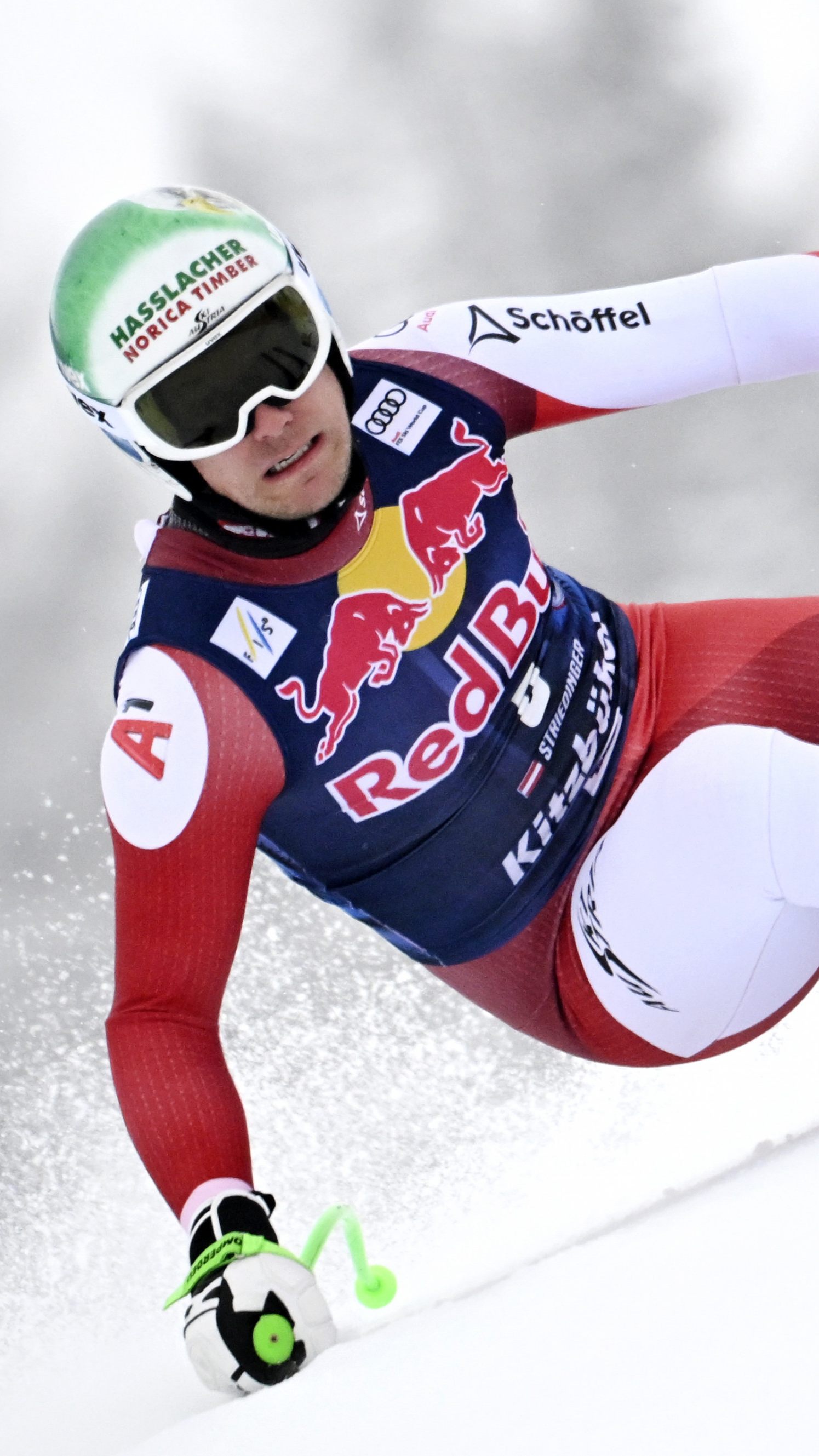 Otmar Striedinger konnte schon im Training überzeugen.