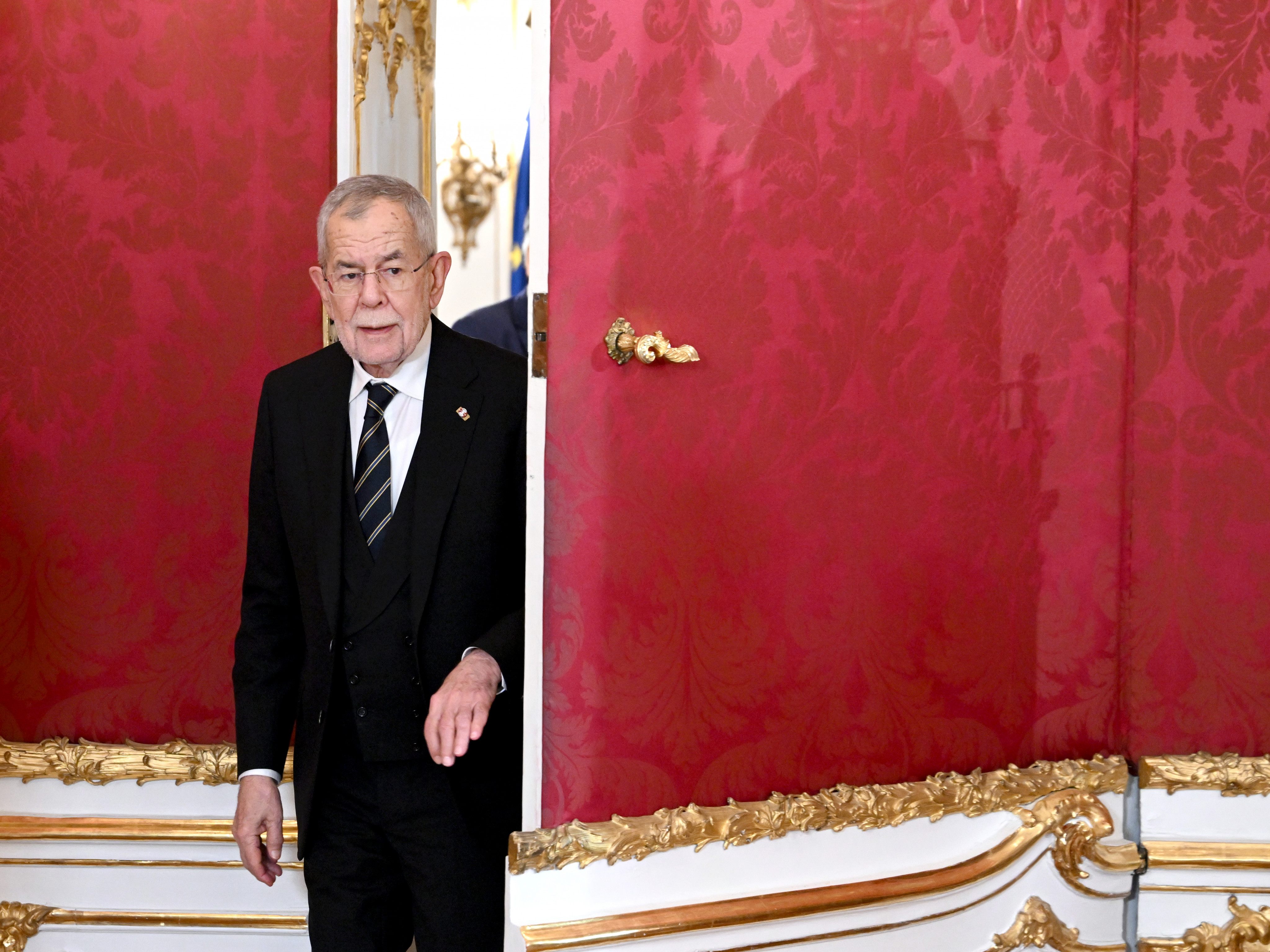 Van der Bellen lud Schüler zum Bankett in die Wiener Hofburg.