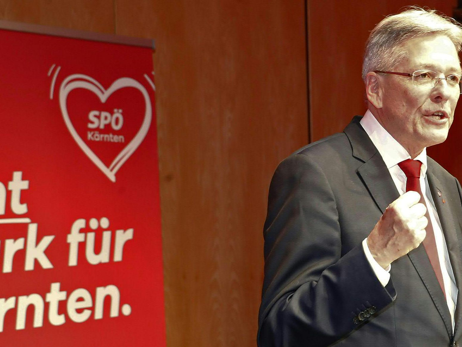 Landeshauptmann Peter Kaiser präsentierte sich als Stabilitätsfaktor. Landeshauptmann Peter Kaiser präsentierte sich als Stabilitätsfaktor.
