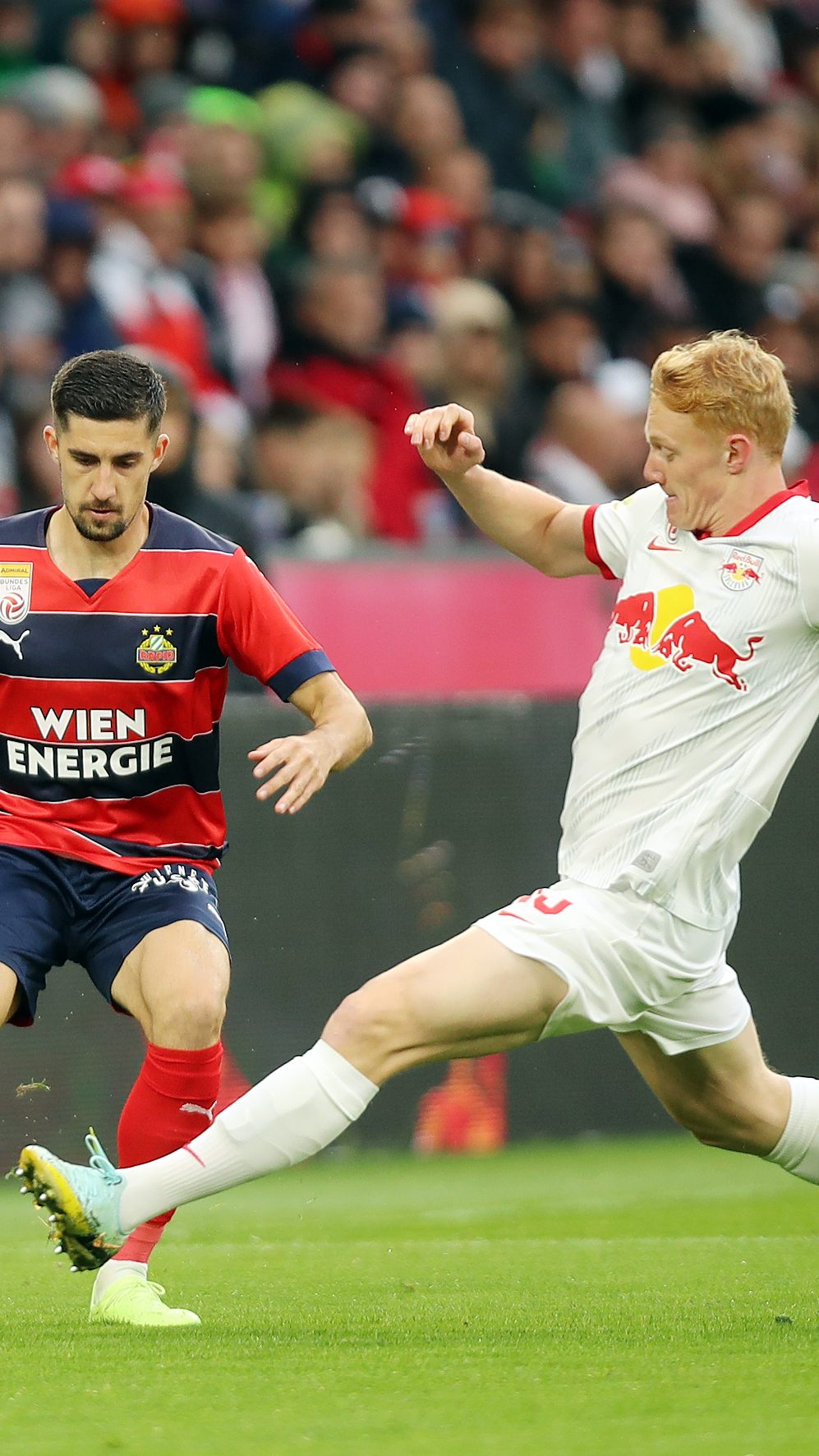 Verletzungspausen für Rapidler Koscelnik und Schick.