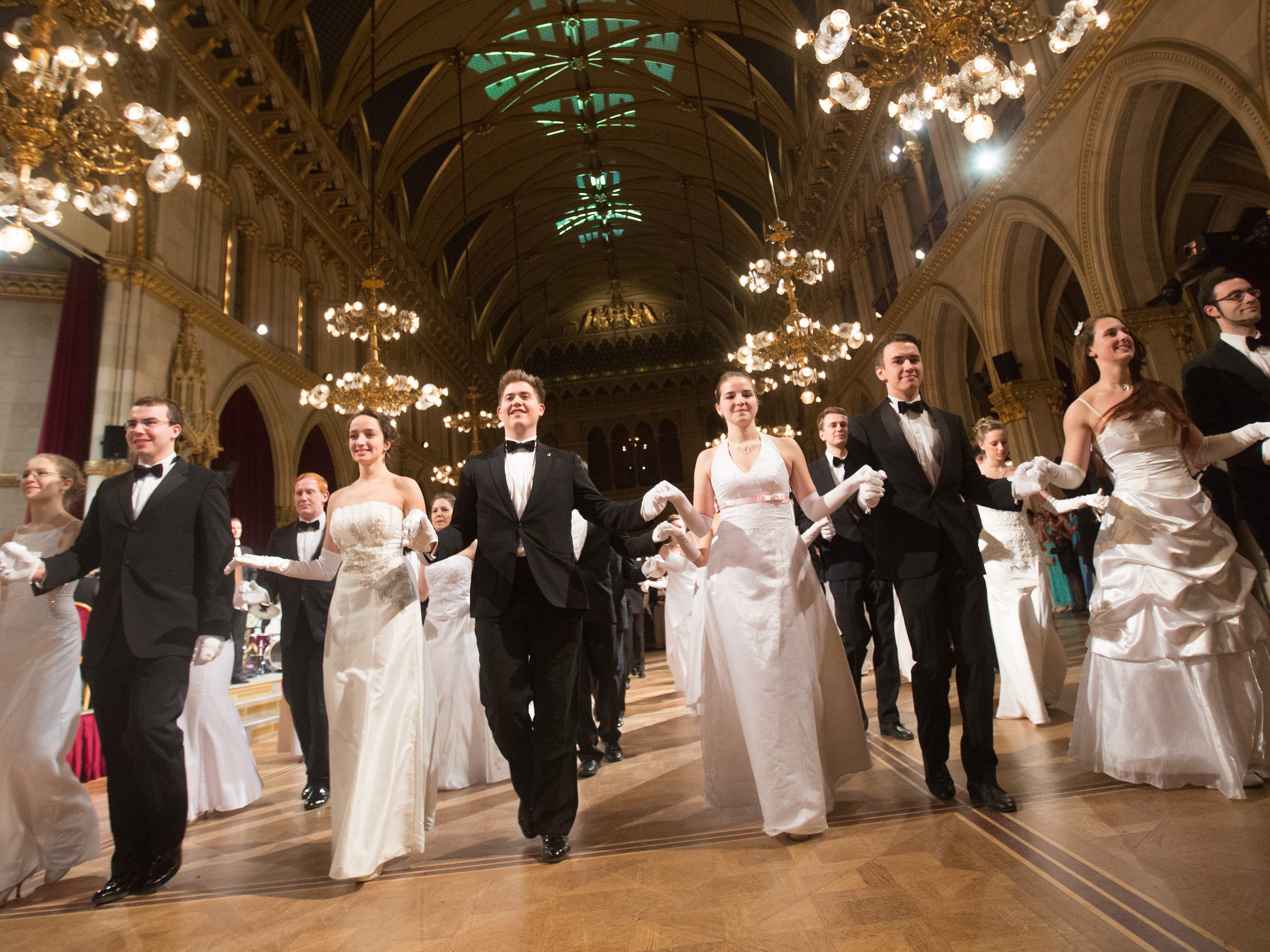 Der Ball der Wiener Wissenschaft kehrt nach zwei Jahren Pause ins Rathaus zurück. Der Ball der Wiener Wissenschaft kehrt nach zwei Jahren Pause ins Rathaus zurück.