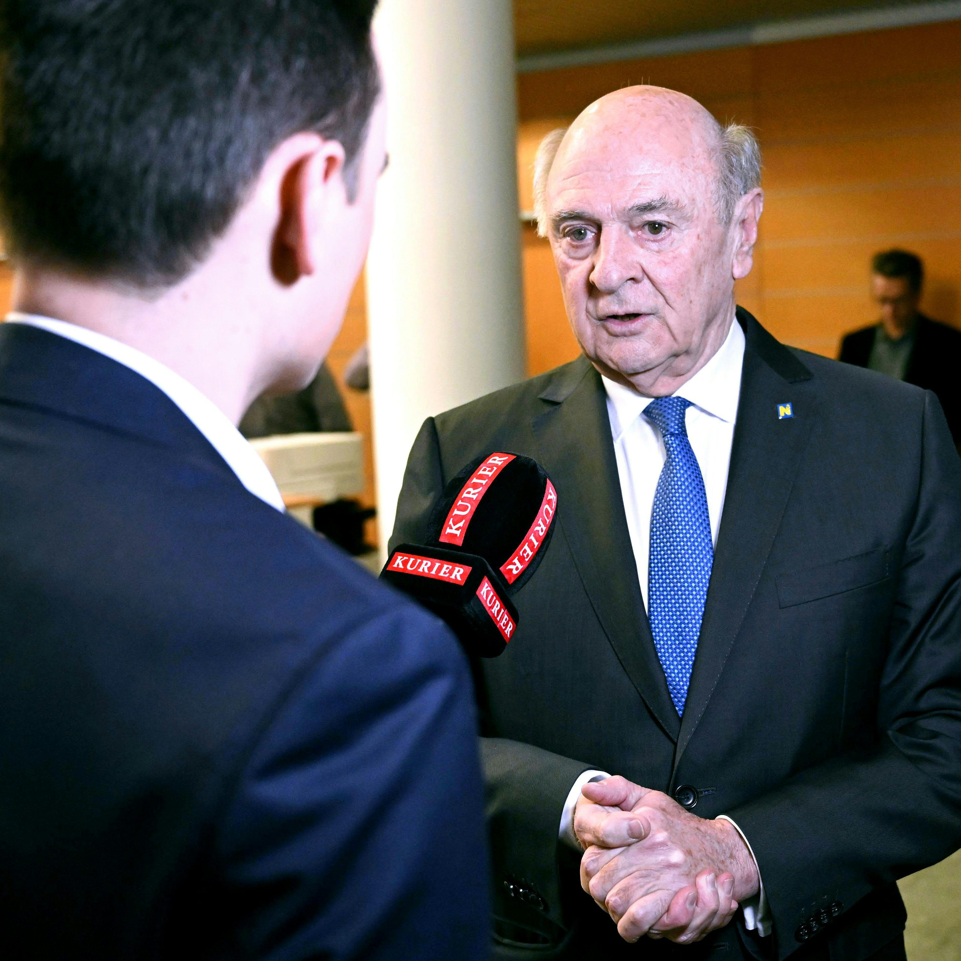 Erwin Pröll mahnt Selbstkritik nach der Wahl-Schlappe der ÖVP in NÖ ein.