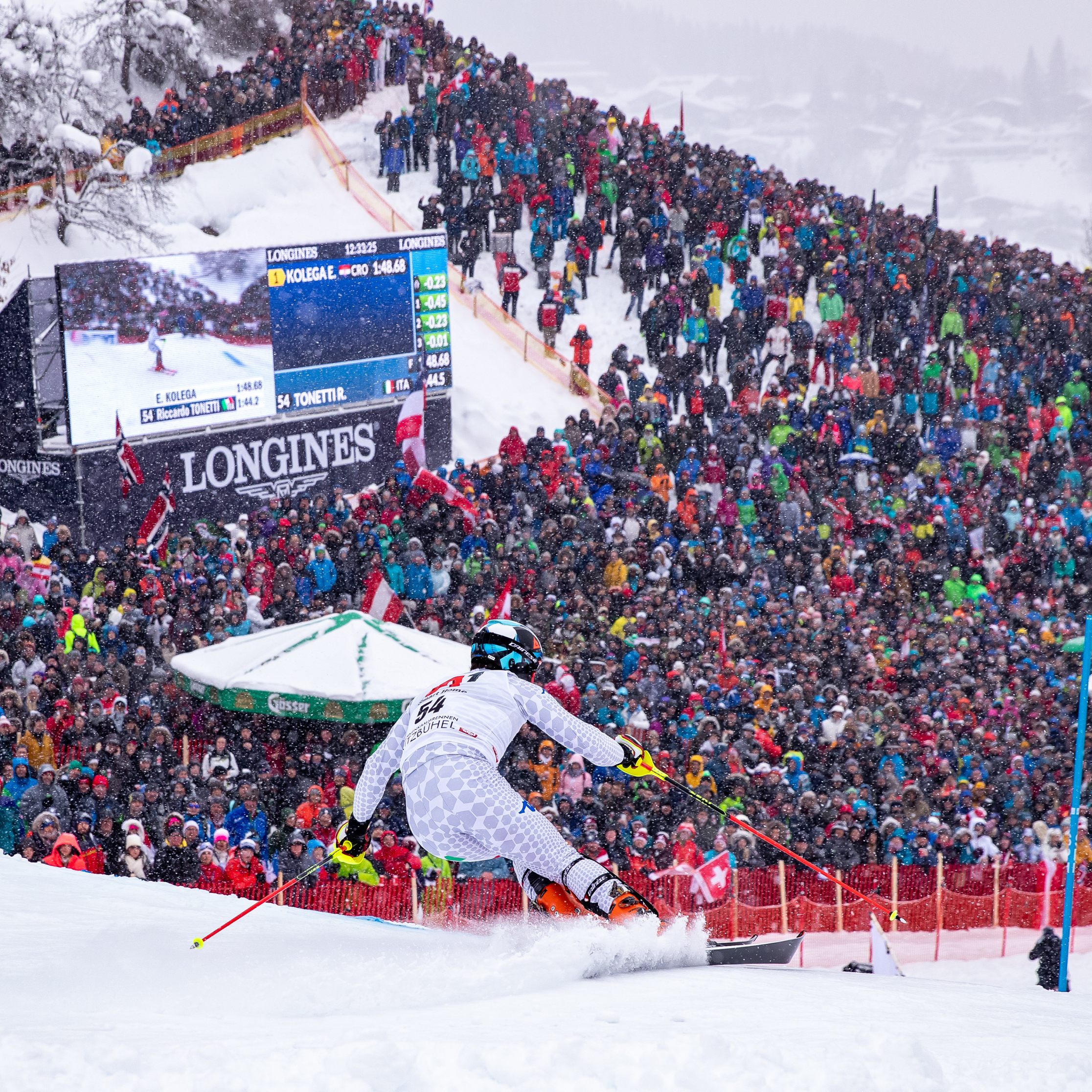 Auch der Slalom in Kitzbühel ist legendär.