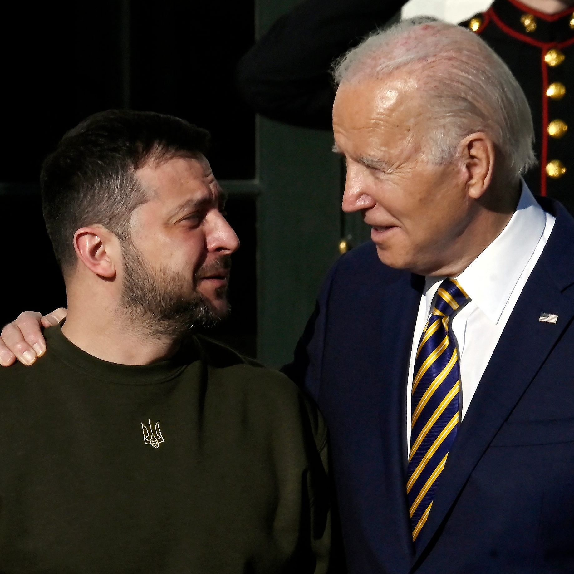 Wolodymyr Selenskyj, Joe Biden.