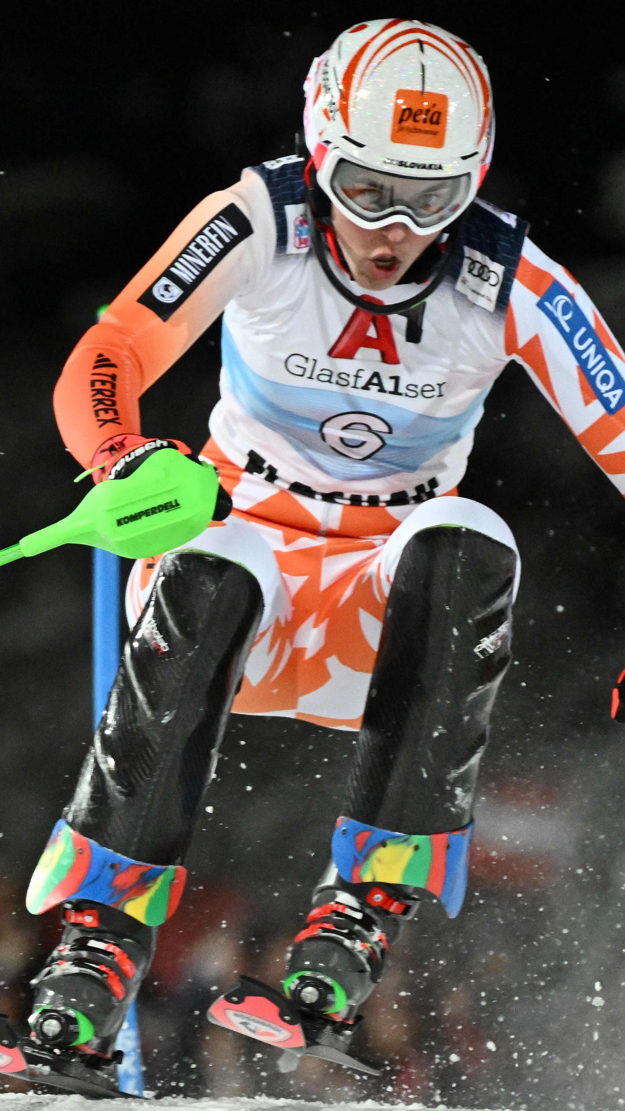 Petra Vlhova war heute in Flachau eine Klasse für sich.