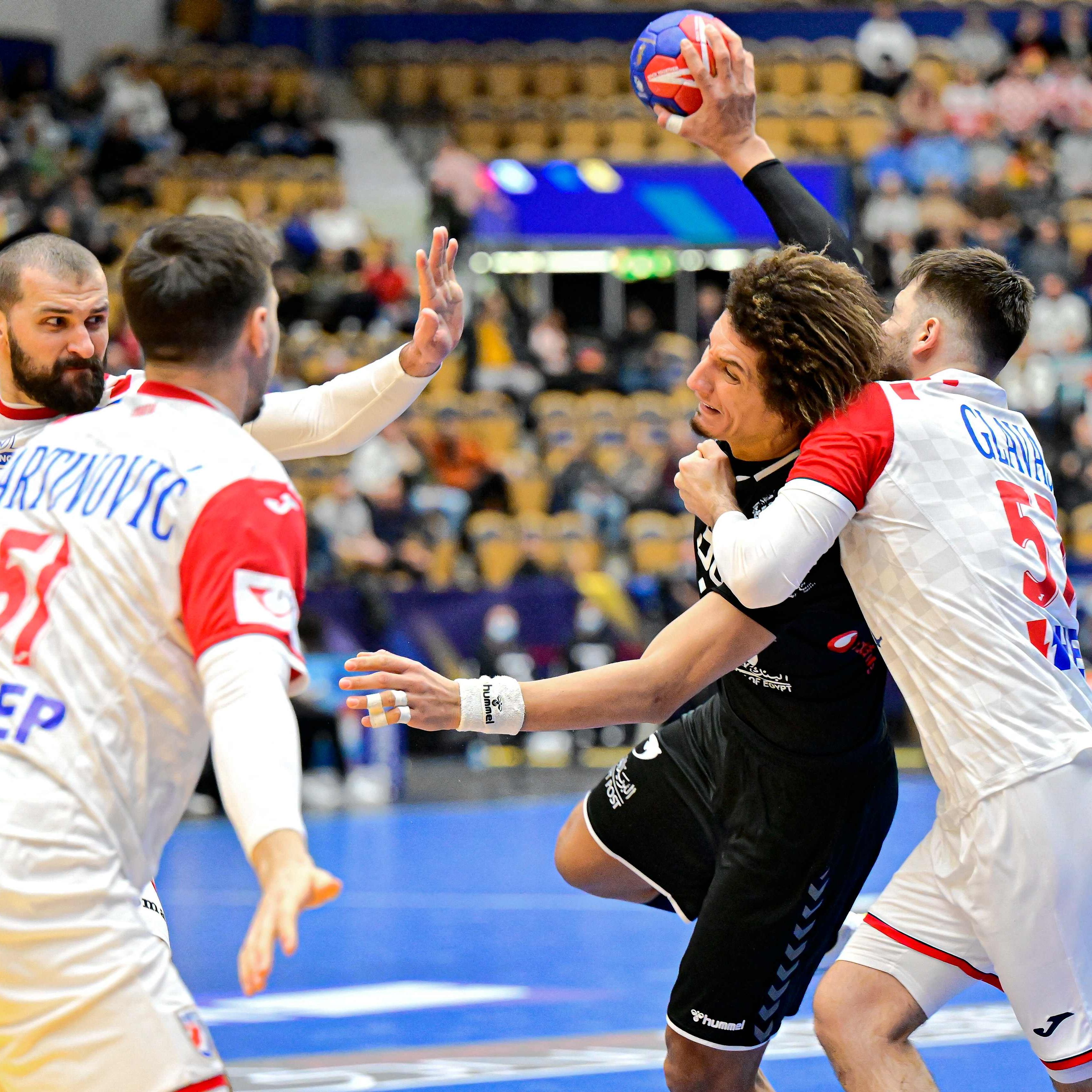 Ägypten überraschte mit einem klaren Sieg gegen Kroatien.