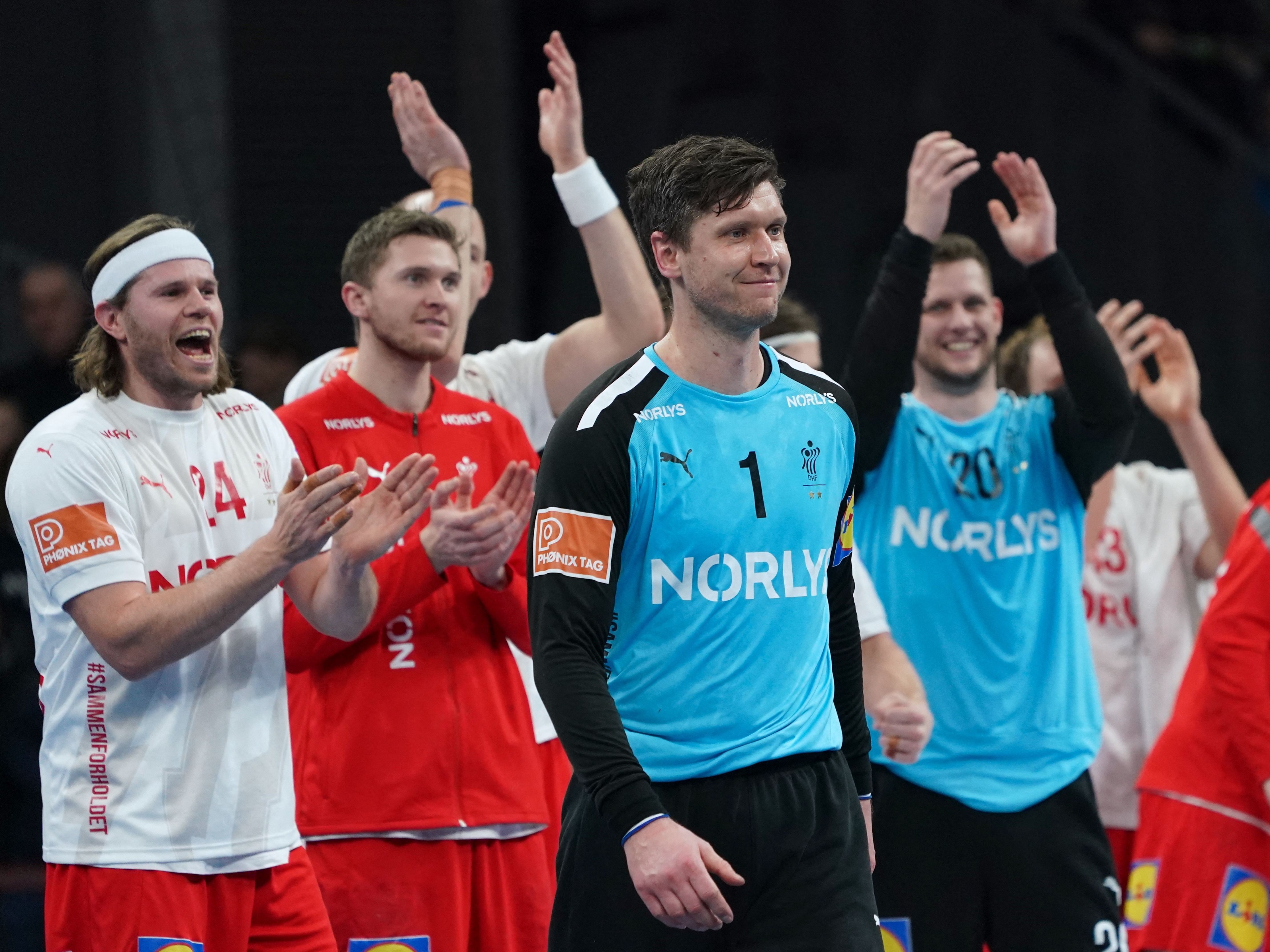 Niklas Landin Jacobsen wurde zum Man of the Match gekürt. Niklas Landin Jacobsen wurde zum Man of the Match gekürt.