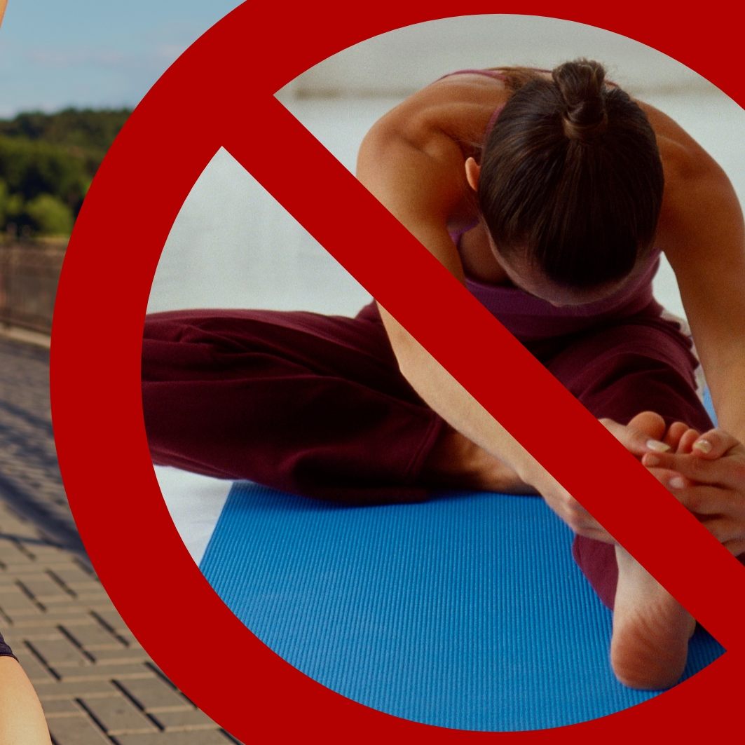 Wer einen Muskelkater hat, sollte besser auf Dehn-Einheiten verzichten. (Symbolbild)