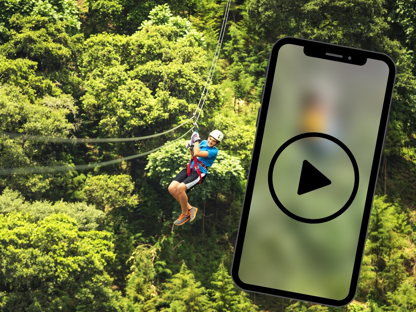 Nathan Raymer flog mit einer Seilrutsche durch den Regenwald von Costa Rica. (Symbolbild) Nathan Raymer flog mit einer Seilrutsche durch den Regenwald von Costa Rica. (Symbolbild)