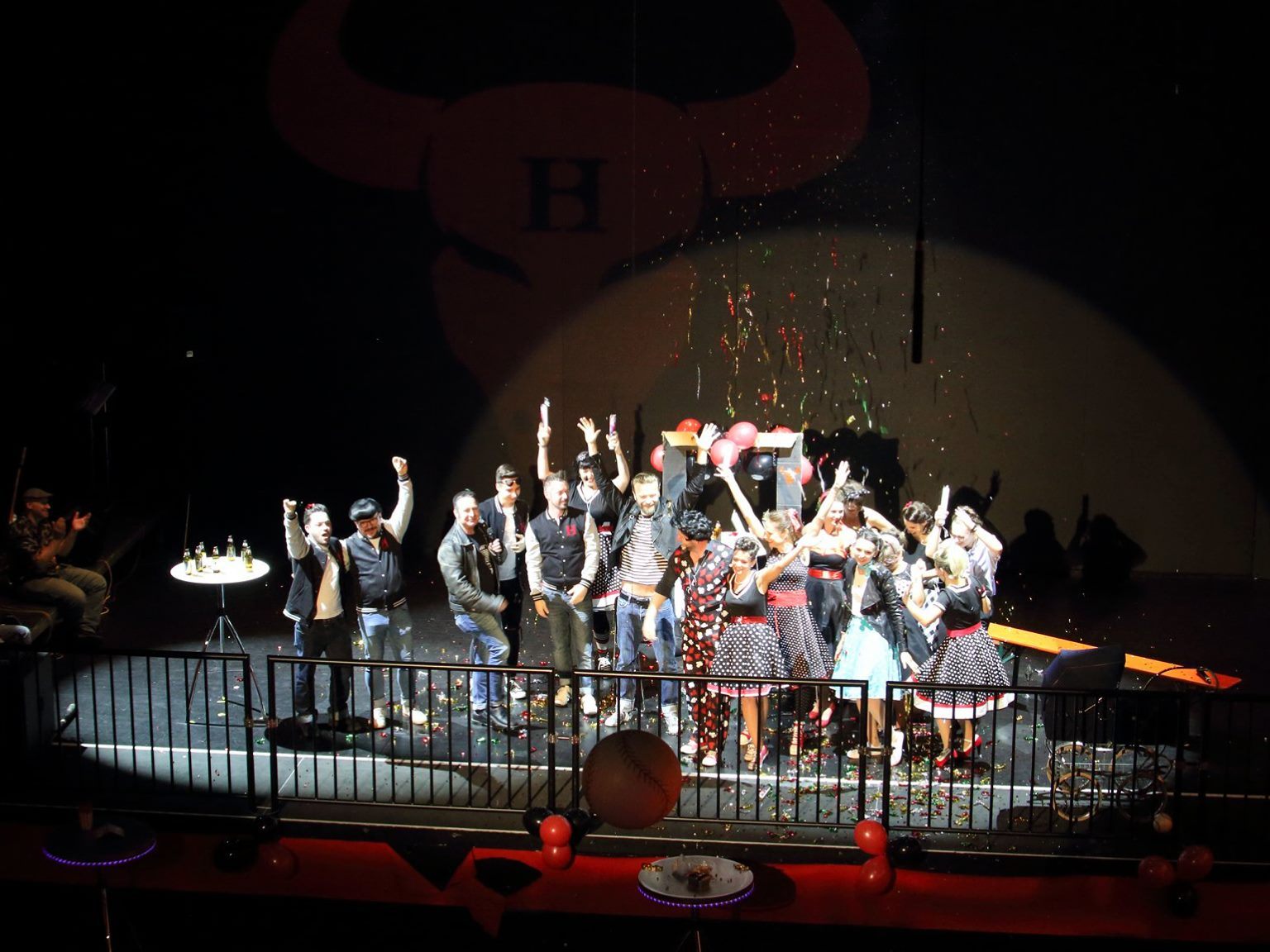 Mit ihrer eigenen Version des Musicals "Grease" sorgten die Bulls 2020 für Begeisterung
