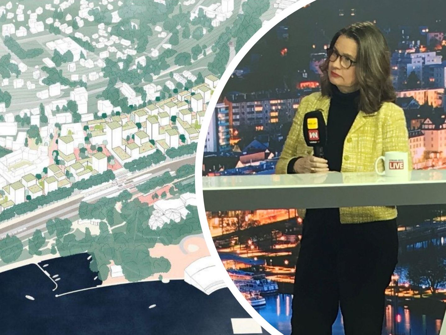 Andrea Krupski von Mansberg bei "Vorarlberg LIVE".