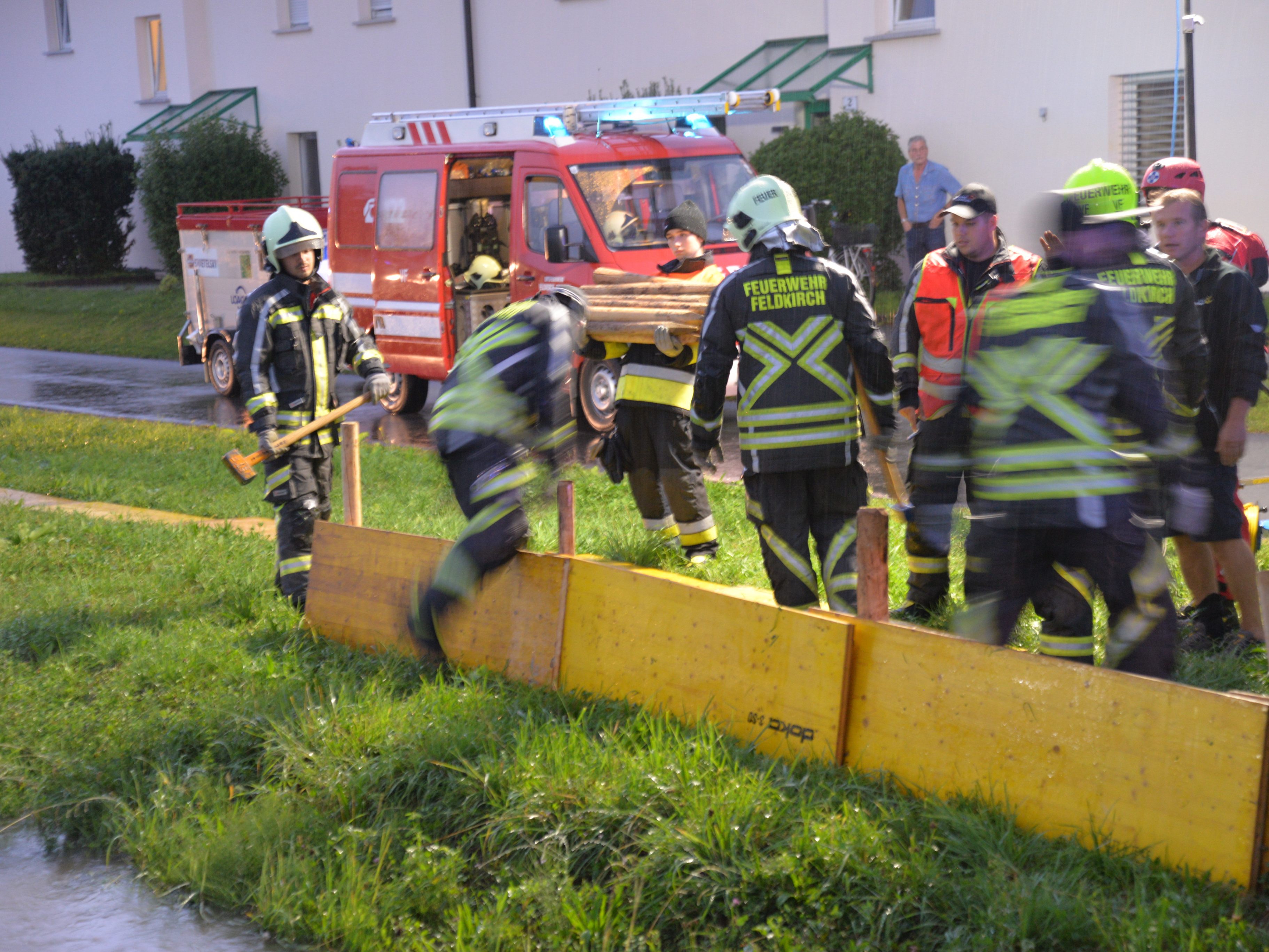 Die Feuerwehr Gisingen rückte im vergangenen Jahr zu 101 Alarmierungen im Ortsgebiet aus