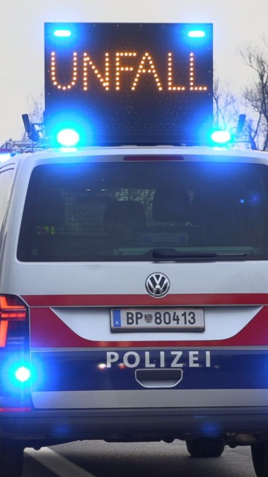 Unfall auf der A14