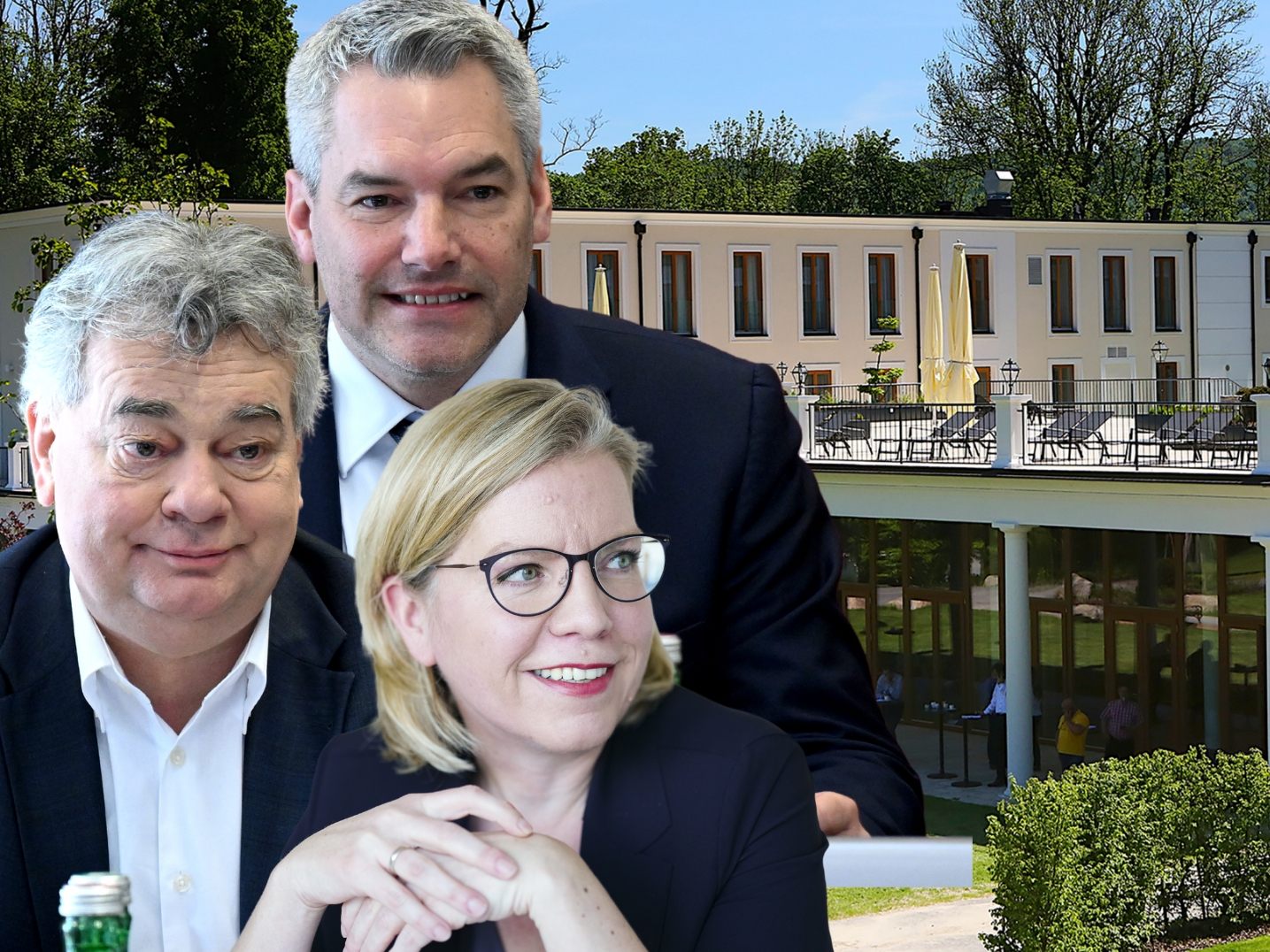 In diesem Luxus-Hotel fand die Regierungsklausur statt.
