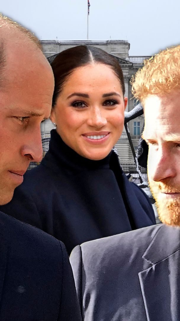 Oft ein Streitgrund für William und Harry: Herzogin Meghan. (Fotomontage)