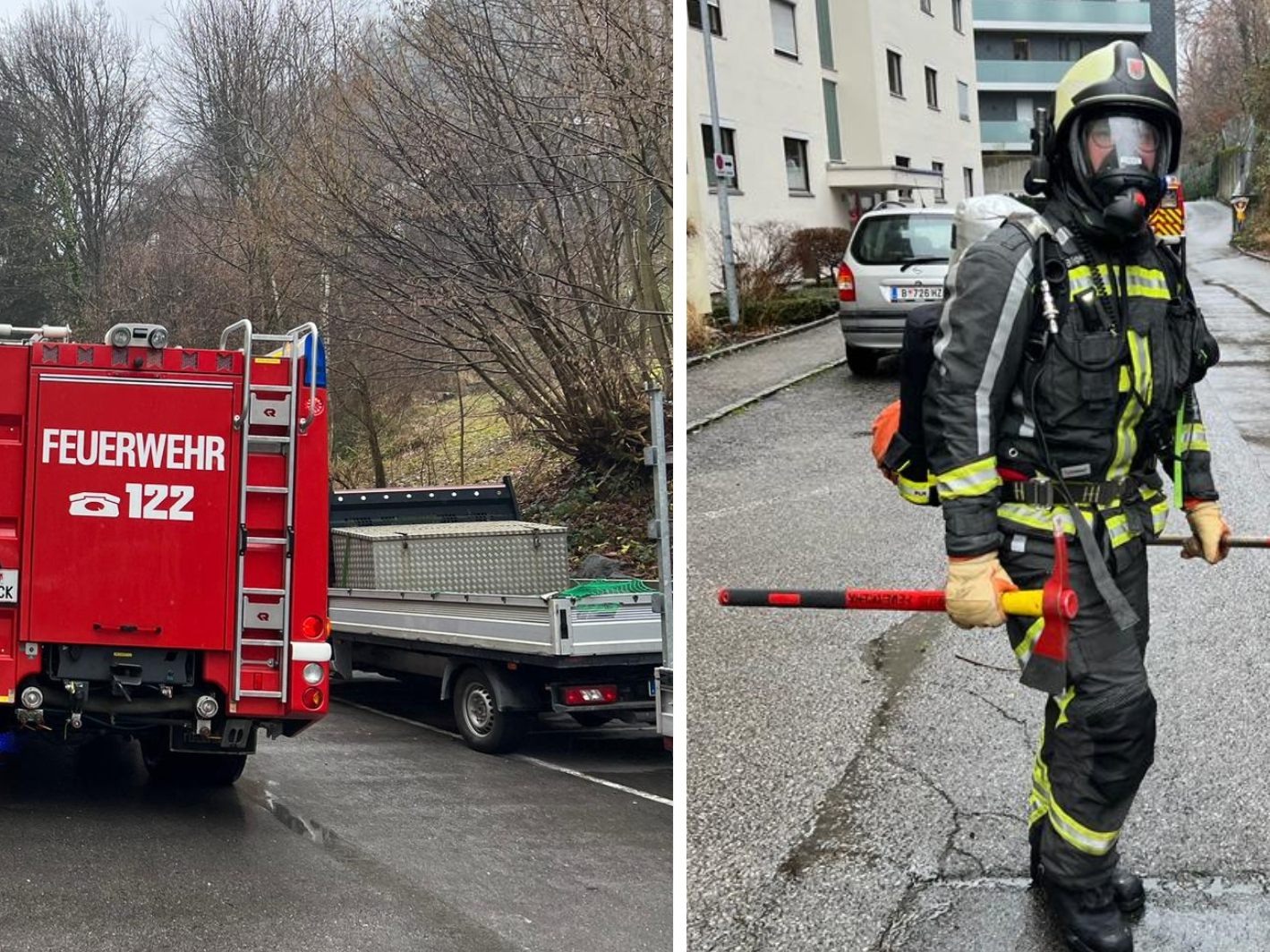 Eine Person wurde durch den Brand verletzt. Eine Person wurde durch den Brand verletzt.