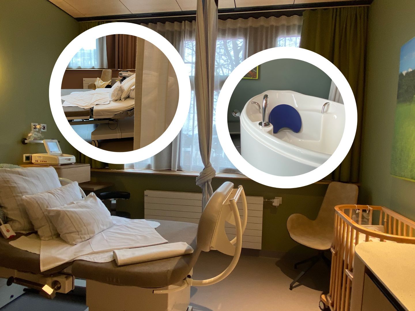 Das ist der neue Entbindungsbereich im KH Dornbirn.