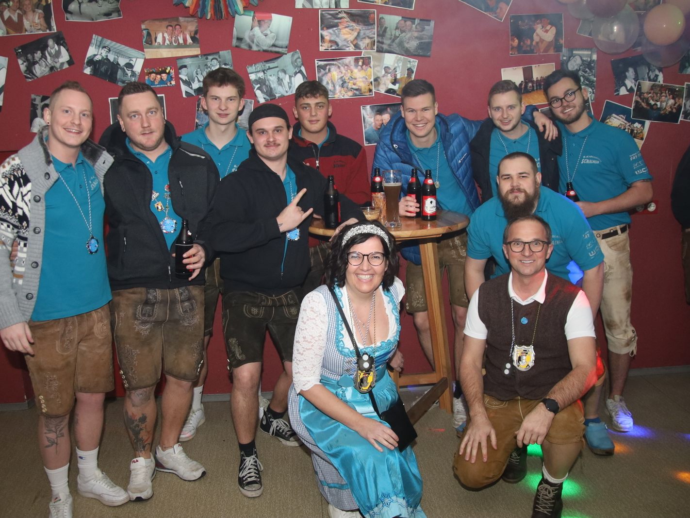 Dirndl- und Lederhosn bei den Leiblachtaler Schalmeien