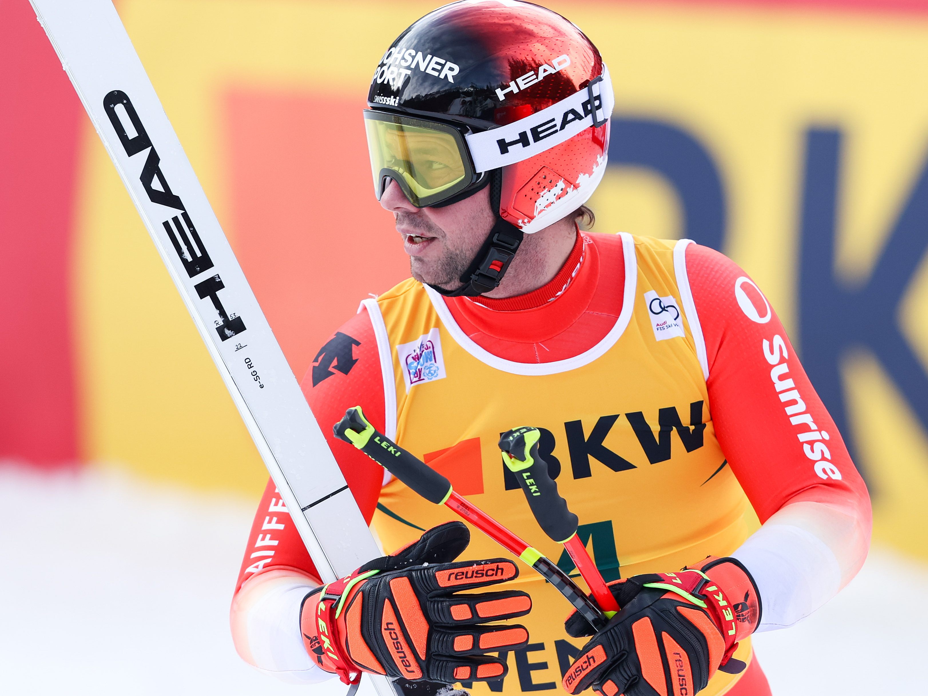 Ski Alpin Verkürzte Abfahrt in Wengen wegen starken Windes