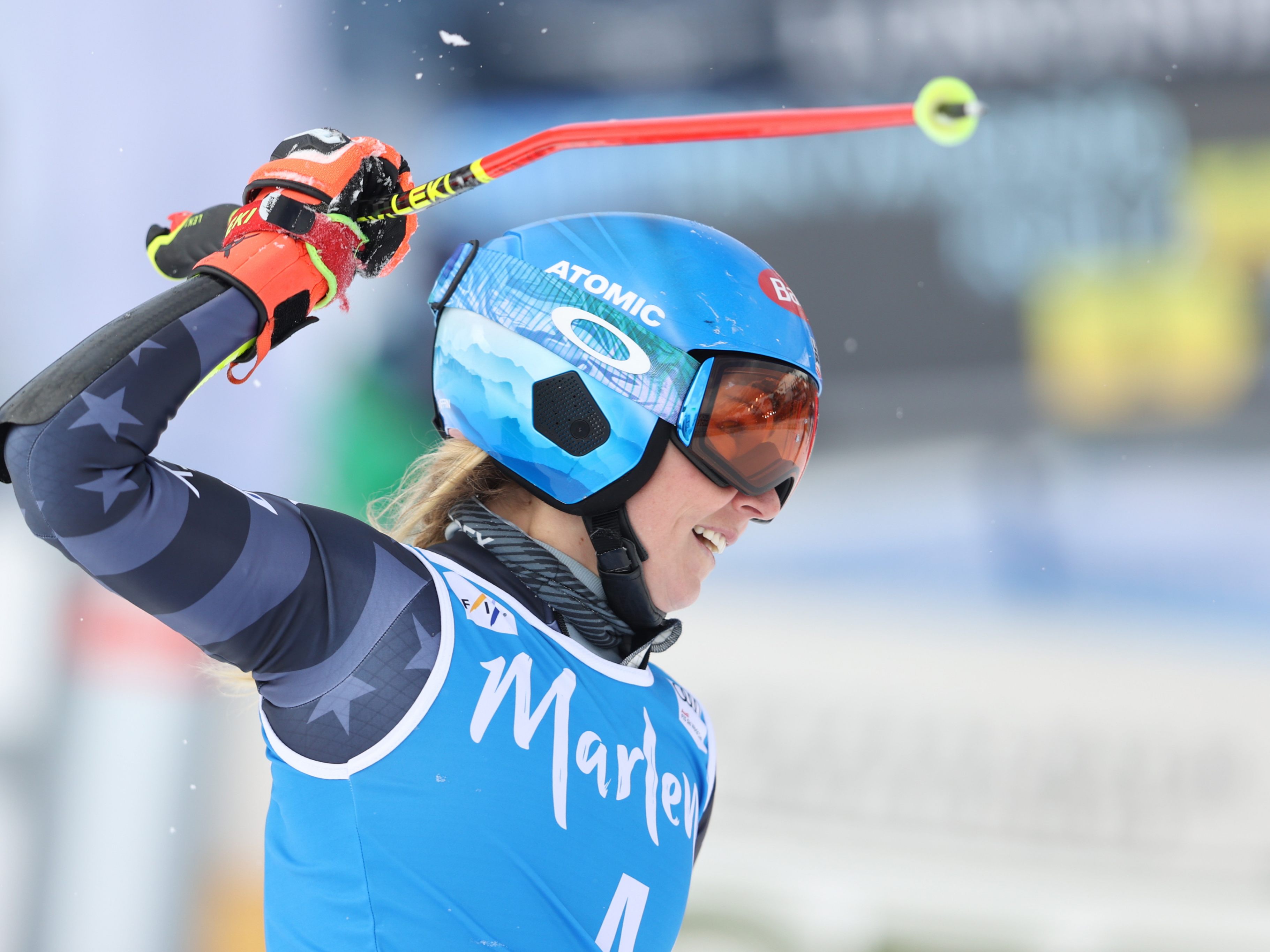 Offiziell "The GOAT": Mikaela Shiffrin. Offiziell "The GOAT": Mikaela Shiffrin.