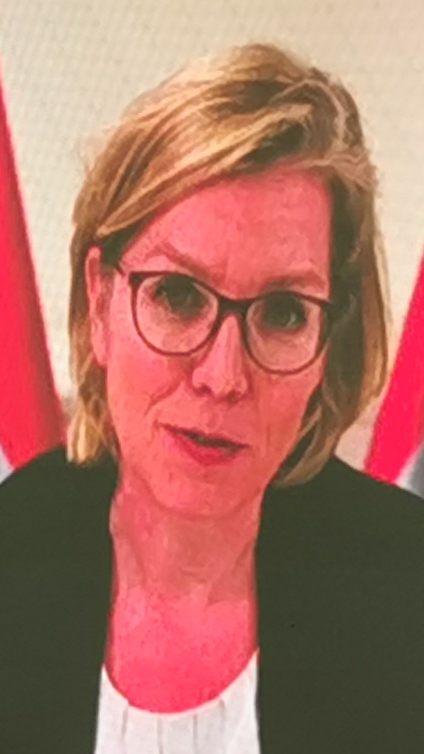 Die Grüne Umweltministerin Leonore Gewessler war am Donnerstagabend zu Gast bei "Vorarlberg LIVE".