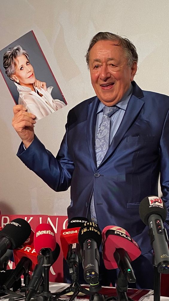 Jane Fonda wird Richard Lugners Begleitung für den Wiener Opernball.