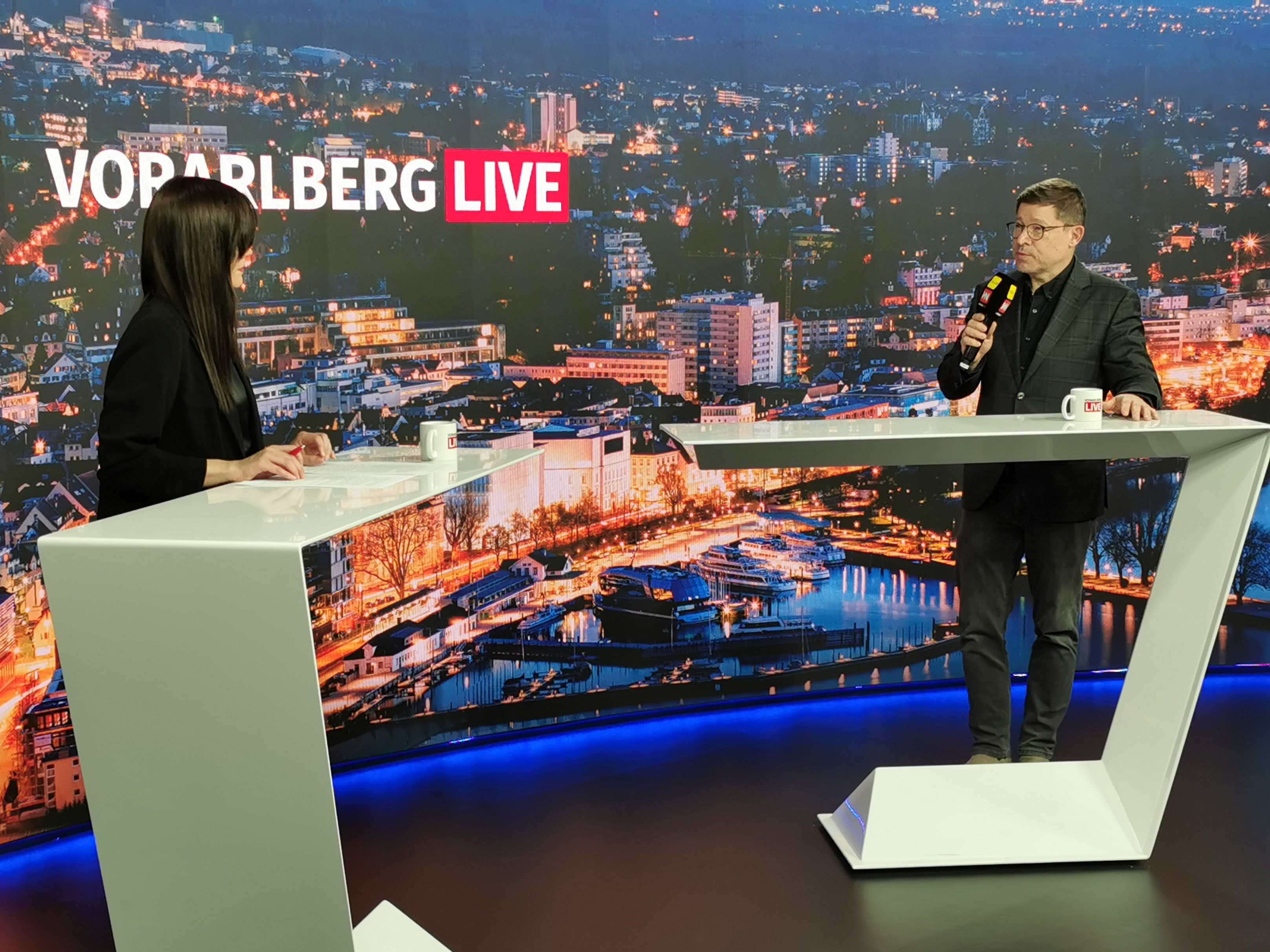 Dr. Burkhard Walla bei "Vorarlberg LIVE".