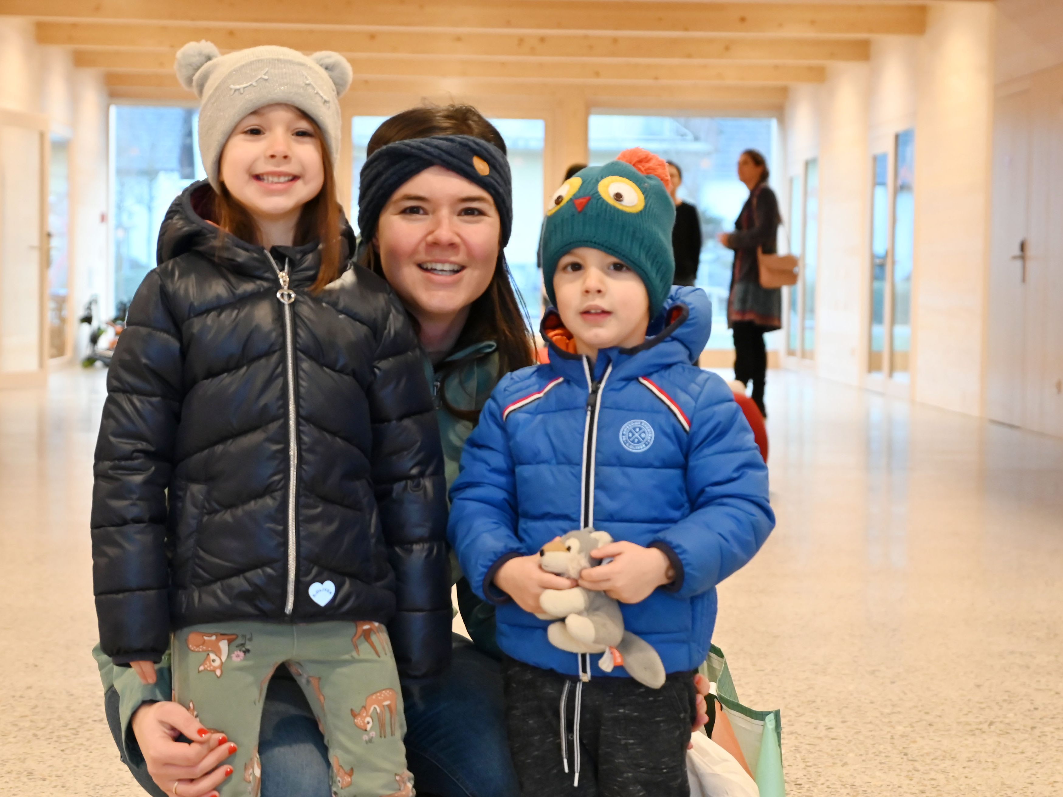 Die Kinder freuten sich über den Einzug im neuen Kinderhaus Kreuzfeld Die Kinder freuten sich über den Einzug im neuen Kinderhaus Kreuzfeld
