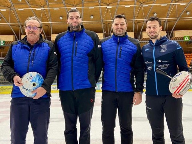 Im Bild: Wilfried Mallin, Patrik Plangger, Stefan Pienz und Abraham Sohm