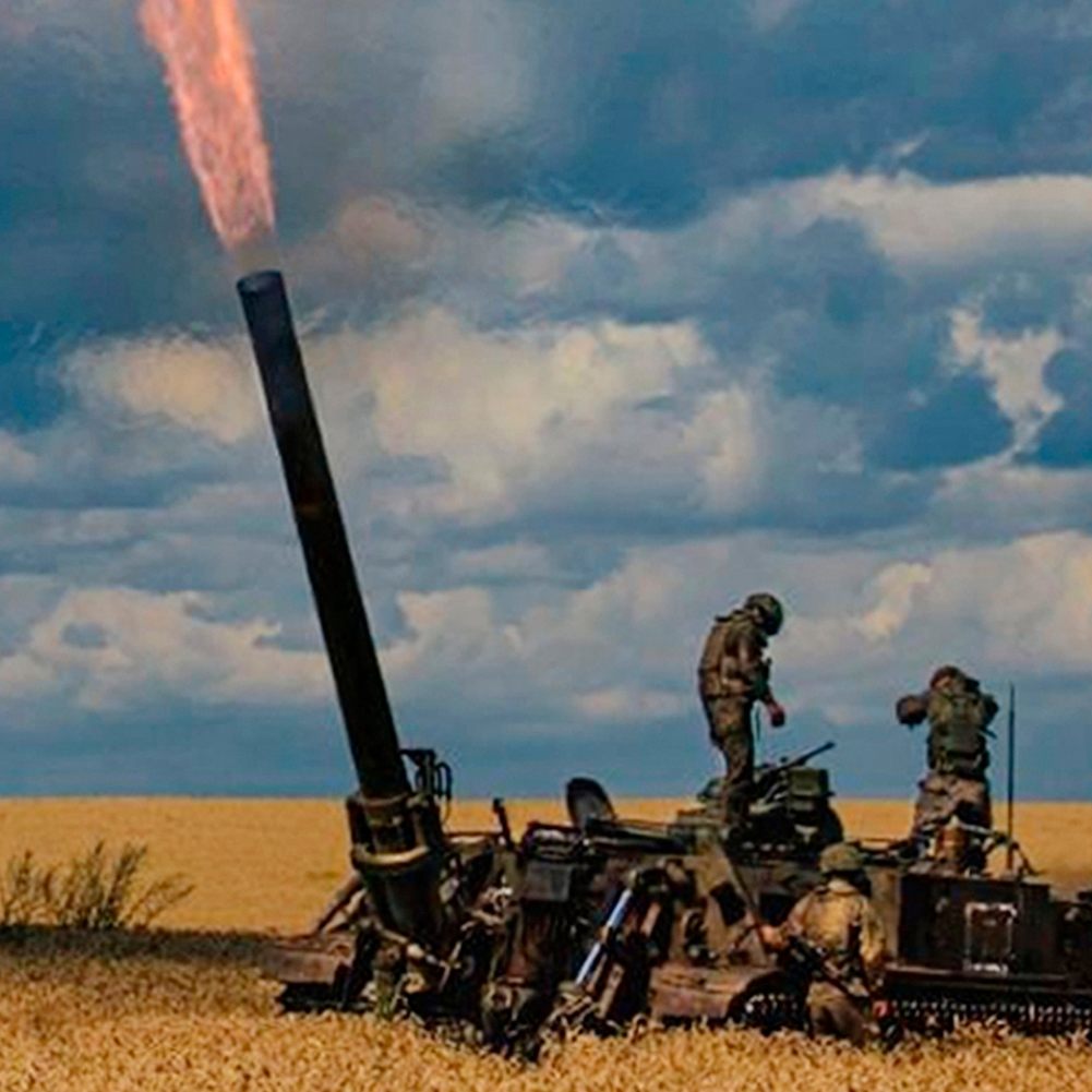 Der 2S4 "Tjulpan" ist der größte Granatwerfer der Welt.