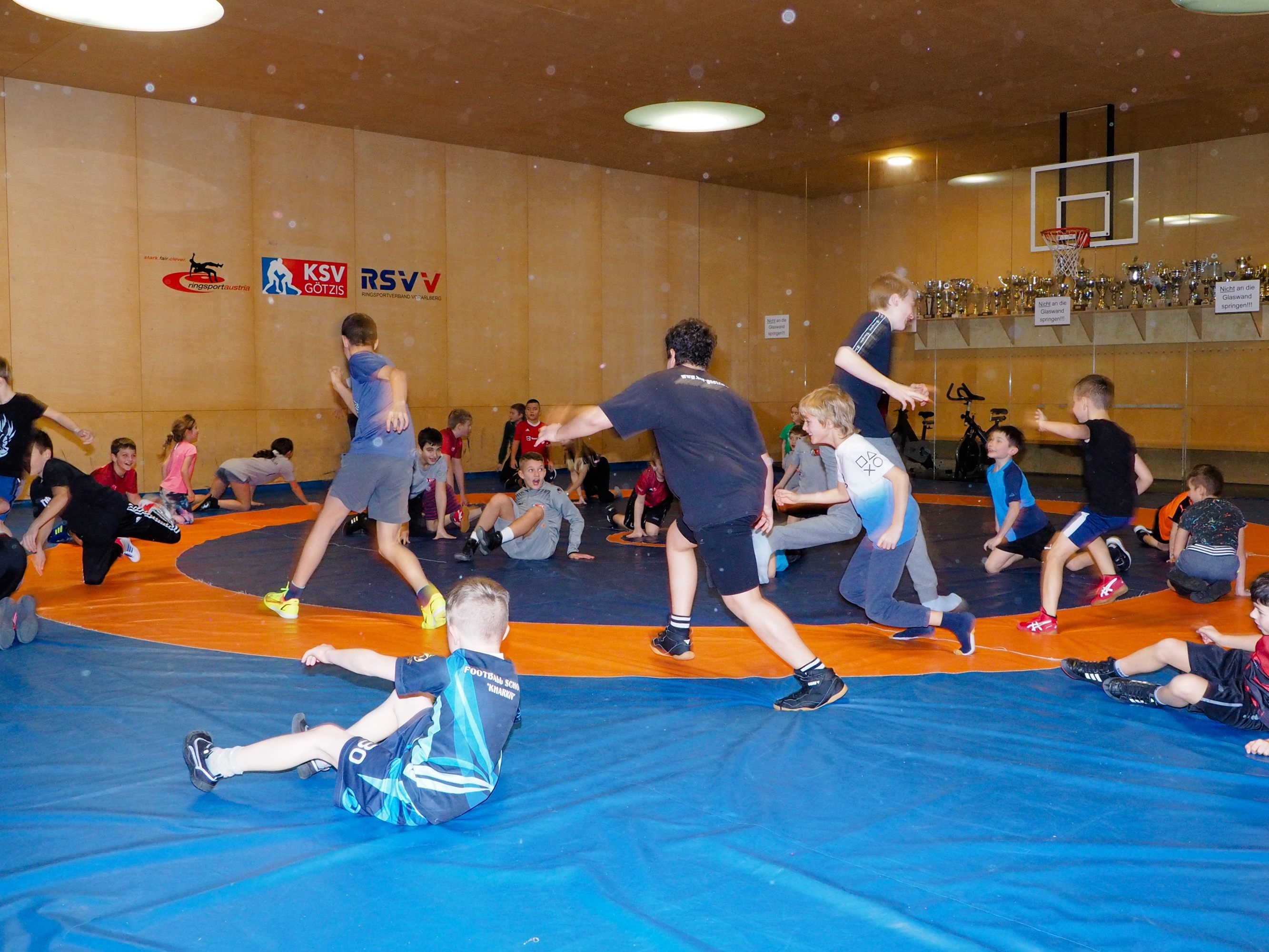 Viel Spaß beim Nachwuchs im Ringerzentrum Götzis Viel Spaß beim Nachwuchs im Ringerzentrum Götzis