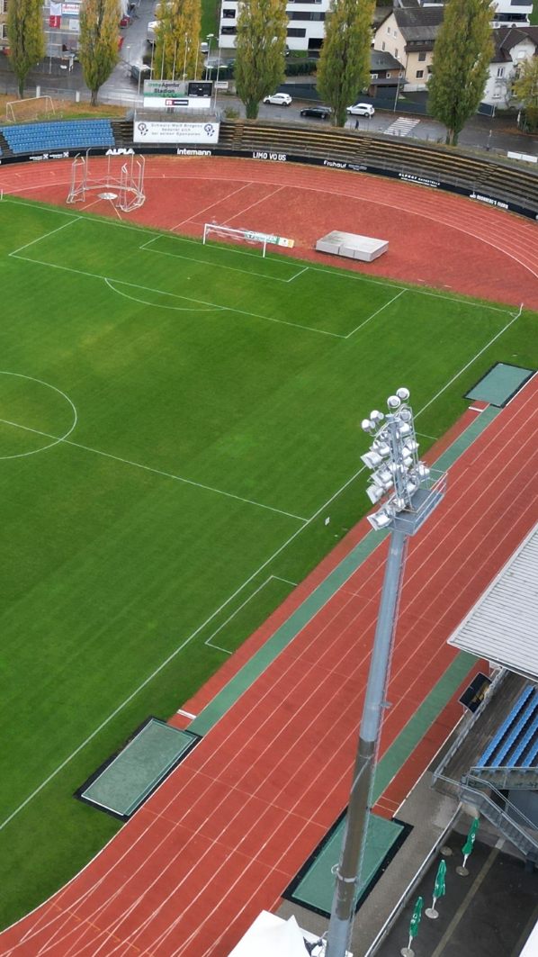 Mit kommenderSaison wird das Stadion in Bregenz bundesligafit sein, so Bürgermeister Ritsch.