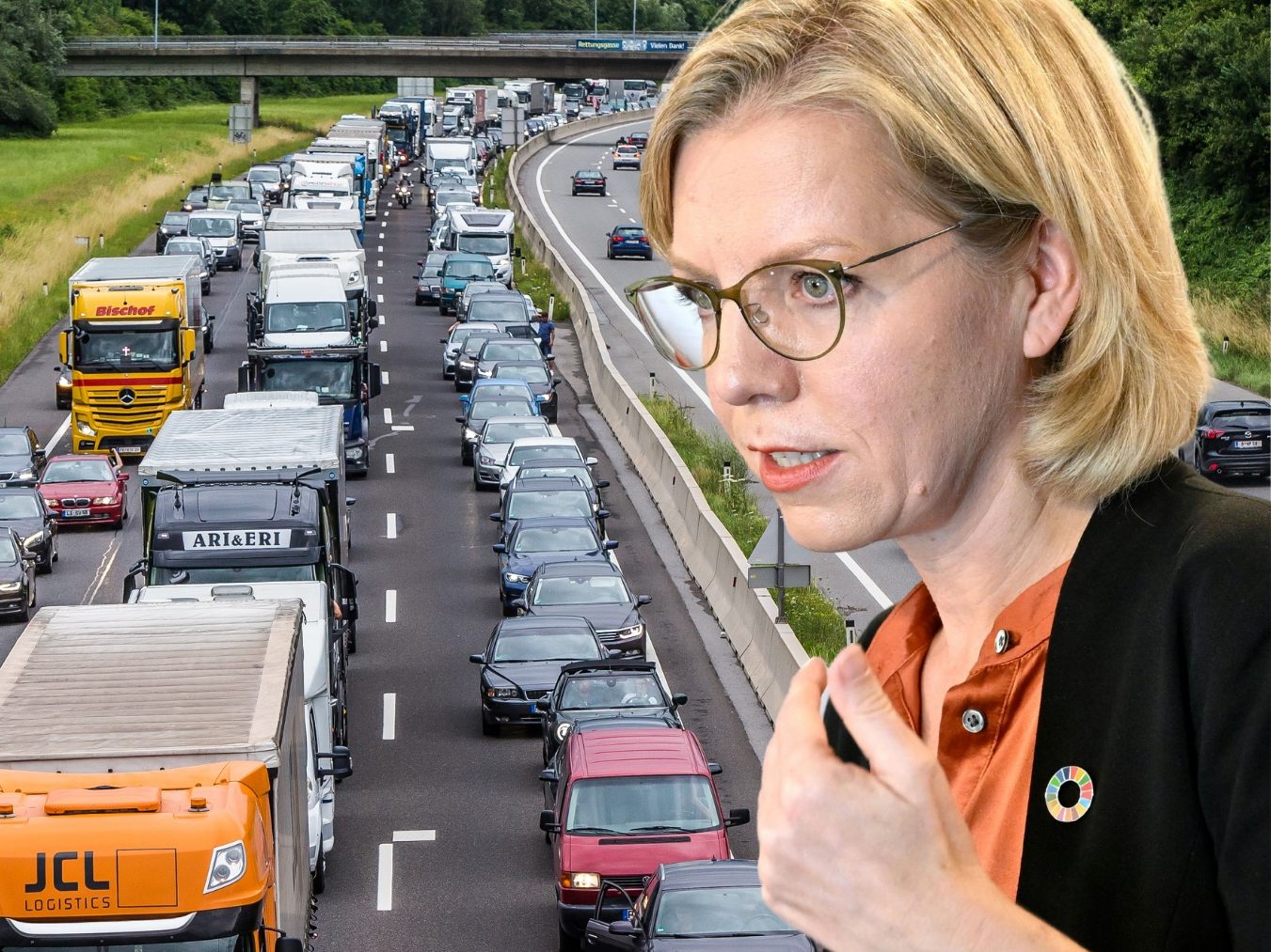 Ministerin Gewessler äußerte sich zu Tempo 100 auf der A14.