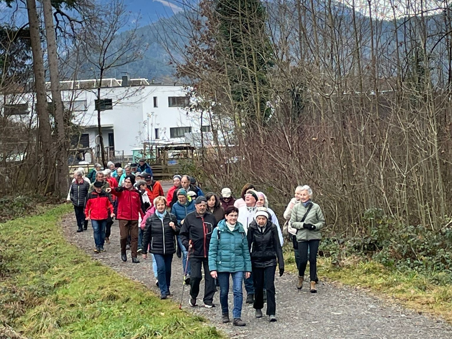 erste Wanderung des Seniorenbundes