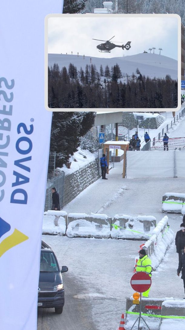 Erstmals seit Beginn der Corona-Pandemie treffen sich die Reichen und Mächtigen wieder im Schnee