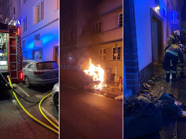 200 Einsätze der Wiener Berufsfeuerwehr in Silvesternacht.