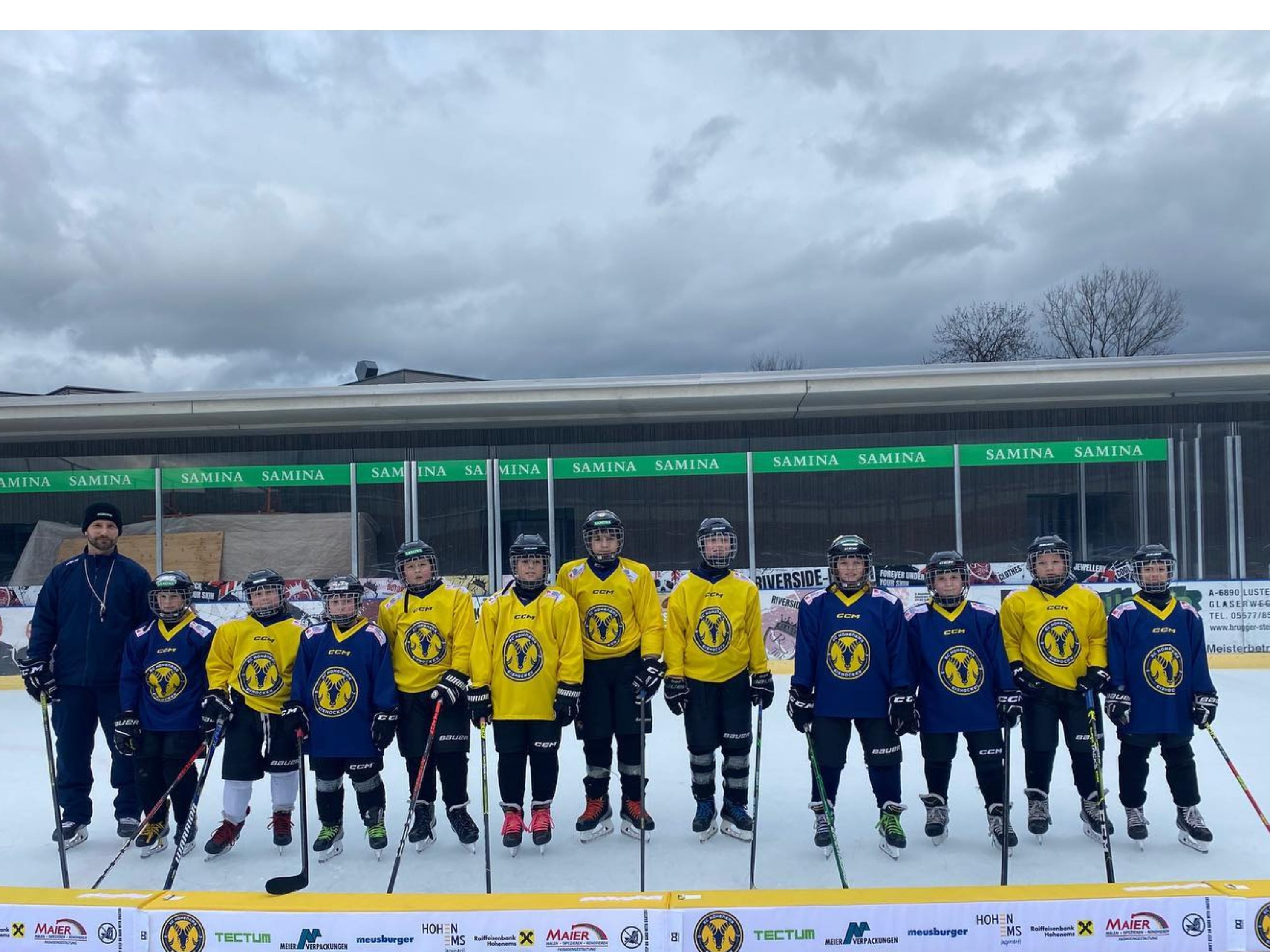 Die Hockey-Youngsters hatten Spaß beim Feriencamp in Hohenems