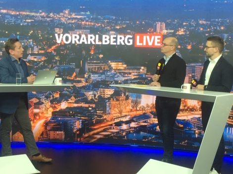 Joachim Mangard sprach mit Christian Zoll und Stefan Fitz-Rankl. Joachim Mangard sprach mit Christian Zoll und Stefan Fitz-Rankl.