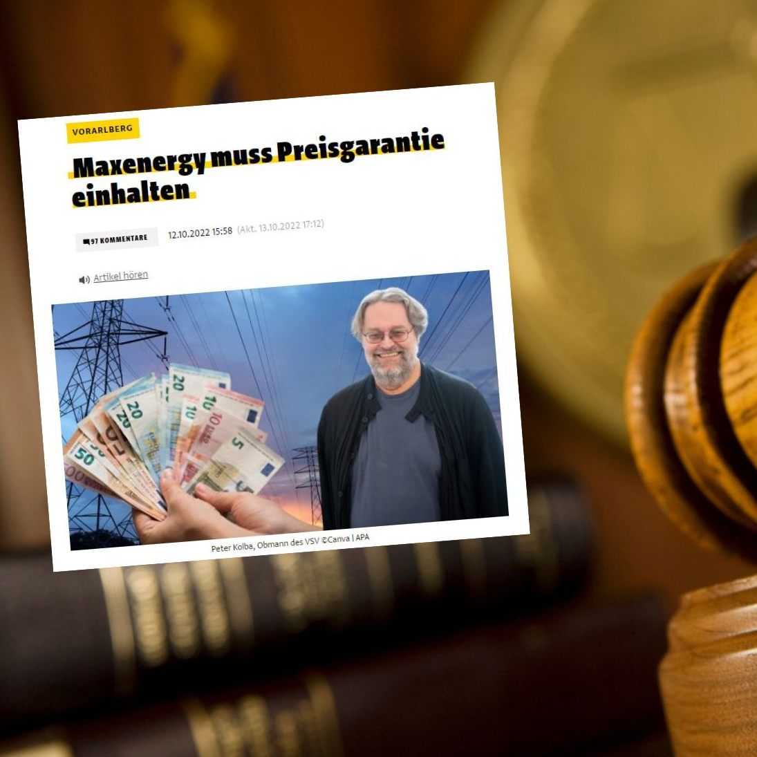 Das entschied das Landesgericht Feldkirch in 2. Instanz.