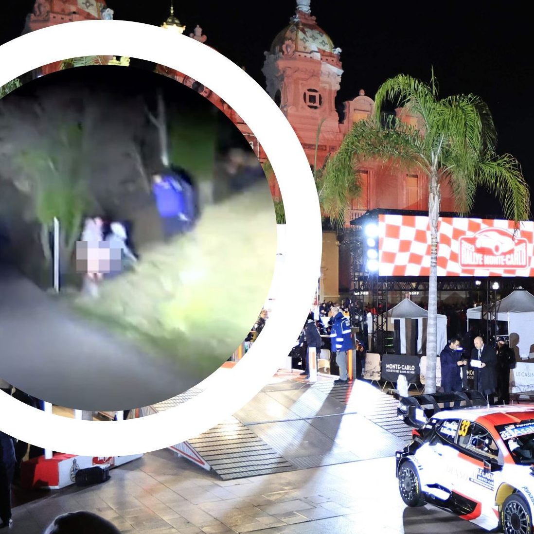 Monte Carlo: Bordkamera filmt Pärchen beim Straßensex.