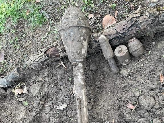 Im 22. Wiener Gemeindebezirk Donaustadt wurden Granaten entdeckt.