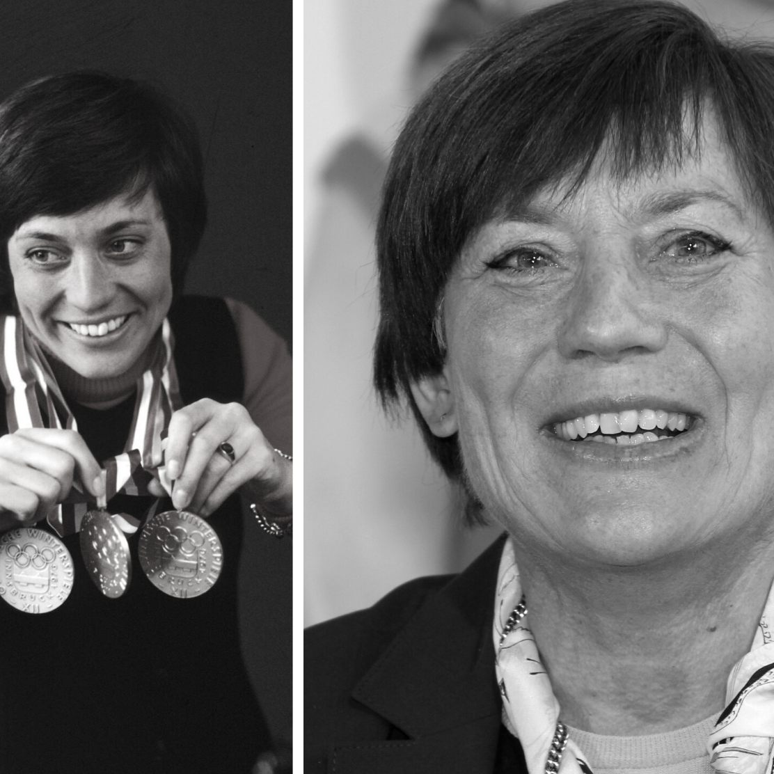 Bayerin wurde 1976 mit zwei Olympiasiegen in Innsbruck zur "Gold-Rosi"