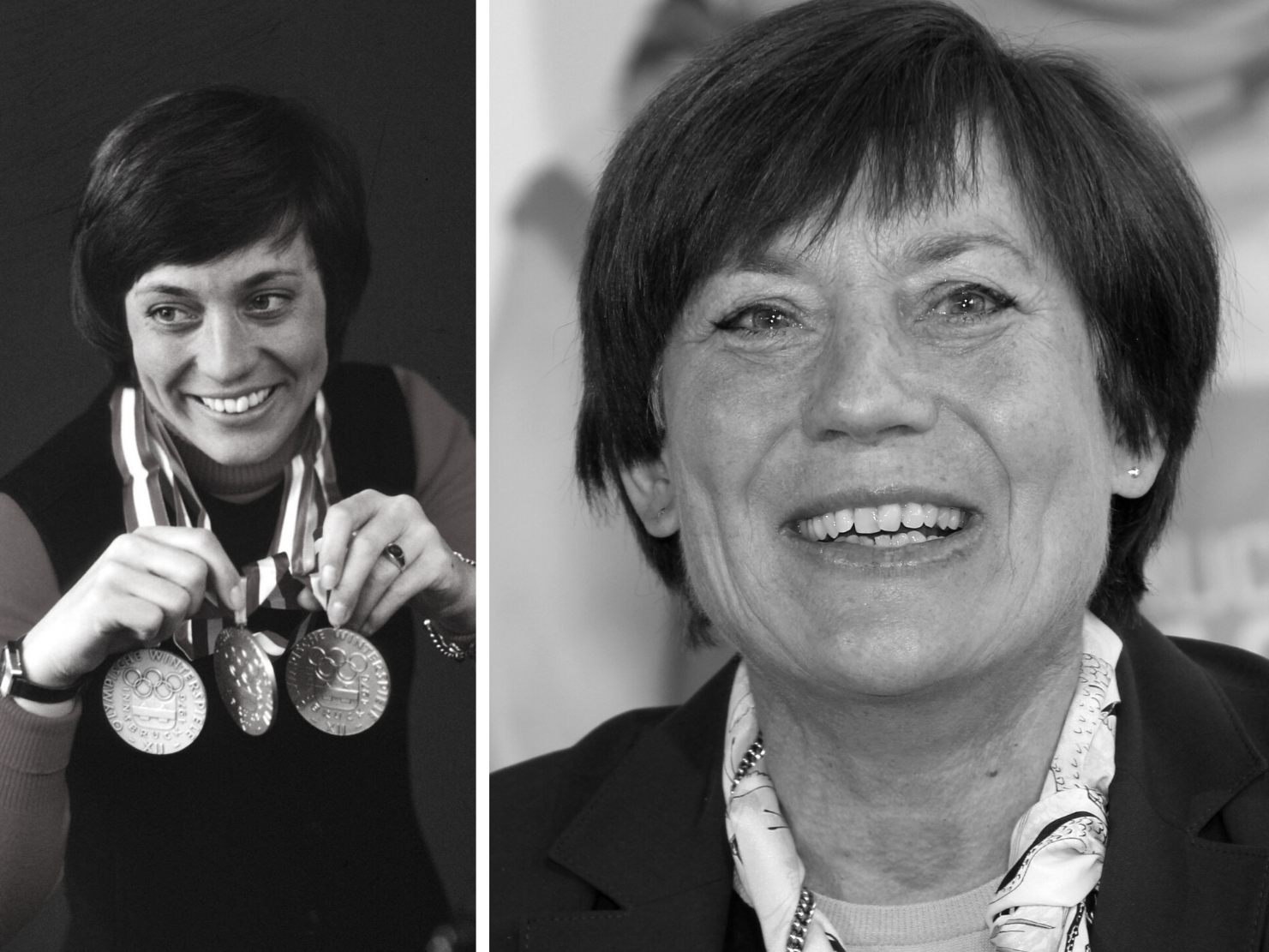 Bayerin wurde 1976 mit zwei Olympiasiegen in Innsbruck zur "Gold-Rosi" Bayerin wurde 1976 mit zwei Olympiasiegen in Innsbruck zur "Gold-Rosi"