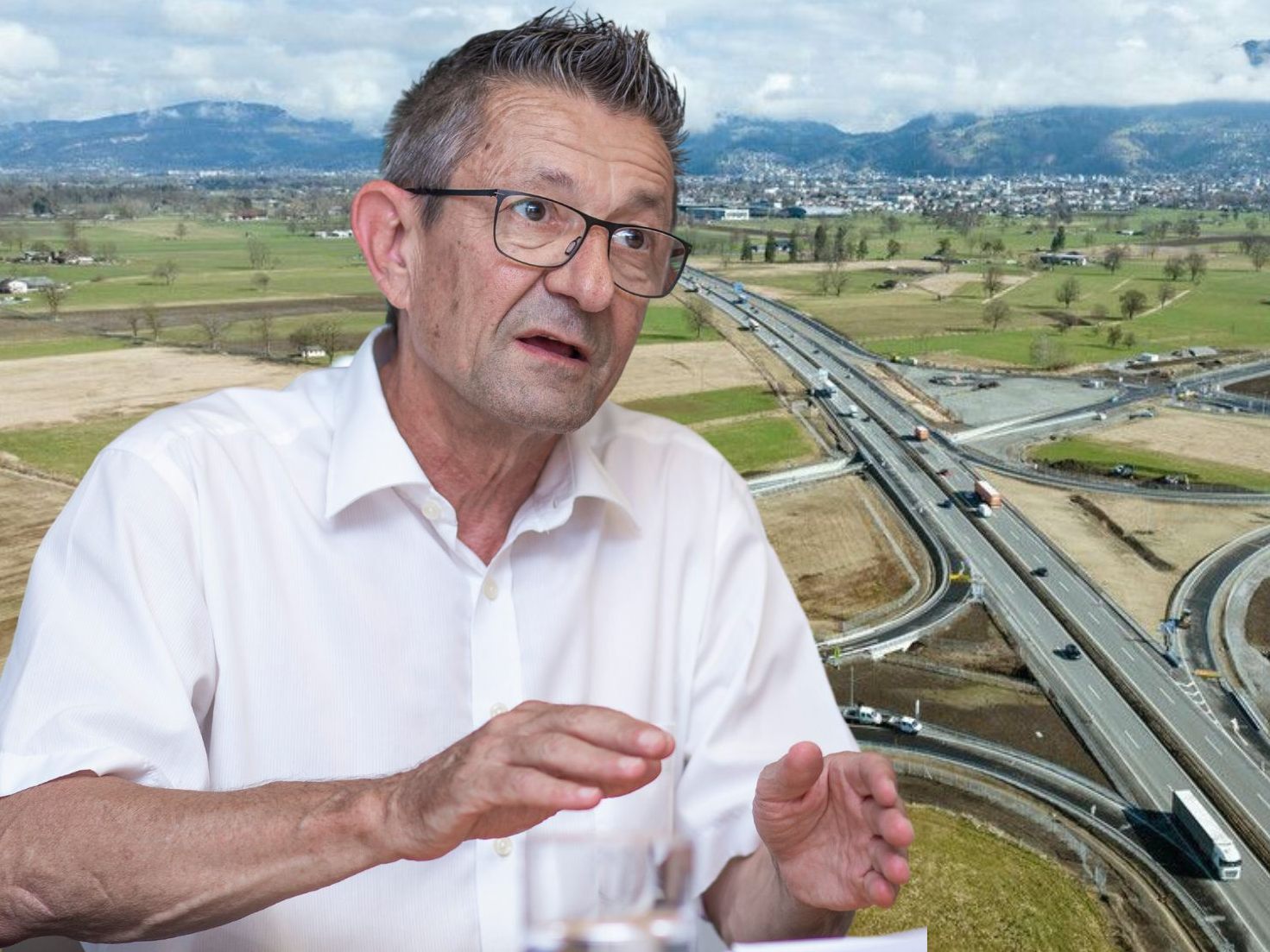 Der St. Margrethner Gemeindepräsident Reto Friedauer ist auch Präsident des Vereins Agglomeration Rheintal: Die Vorschläge aus Österreich findet er verstörend.
