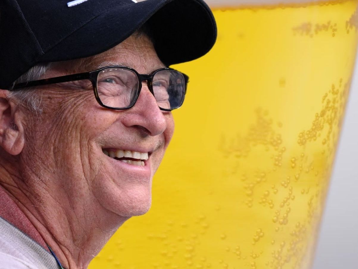 Bill Gates darf nun beinahe vier Prozent der Marke Heineken sein Eigen nennen. Bill Gates darf nun beinahe vier Prozent der Marke Heineken sein Eigen nennen.