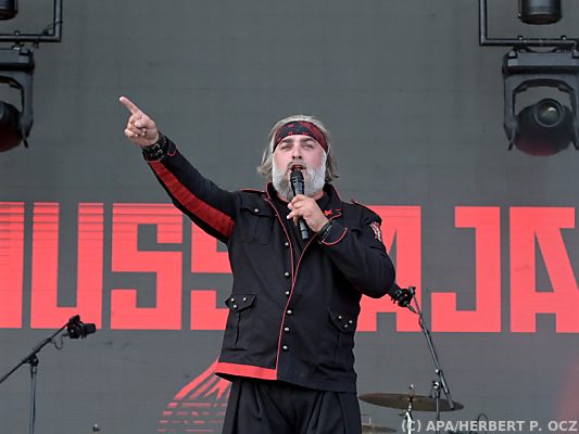 "Russkaja"-Sänger Georgij Makazaria auf dem Donauinselfest 2020 "Russkaja"-Sänger Georgij Makazaria auf dem Donauinselfest 2020