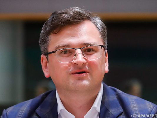 Der ukrainische Außenminister kommt zum EU-Außenministerrteffen